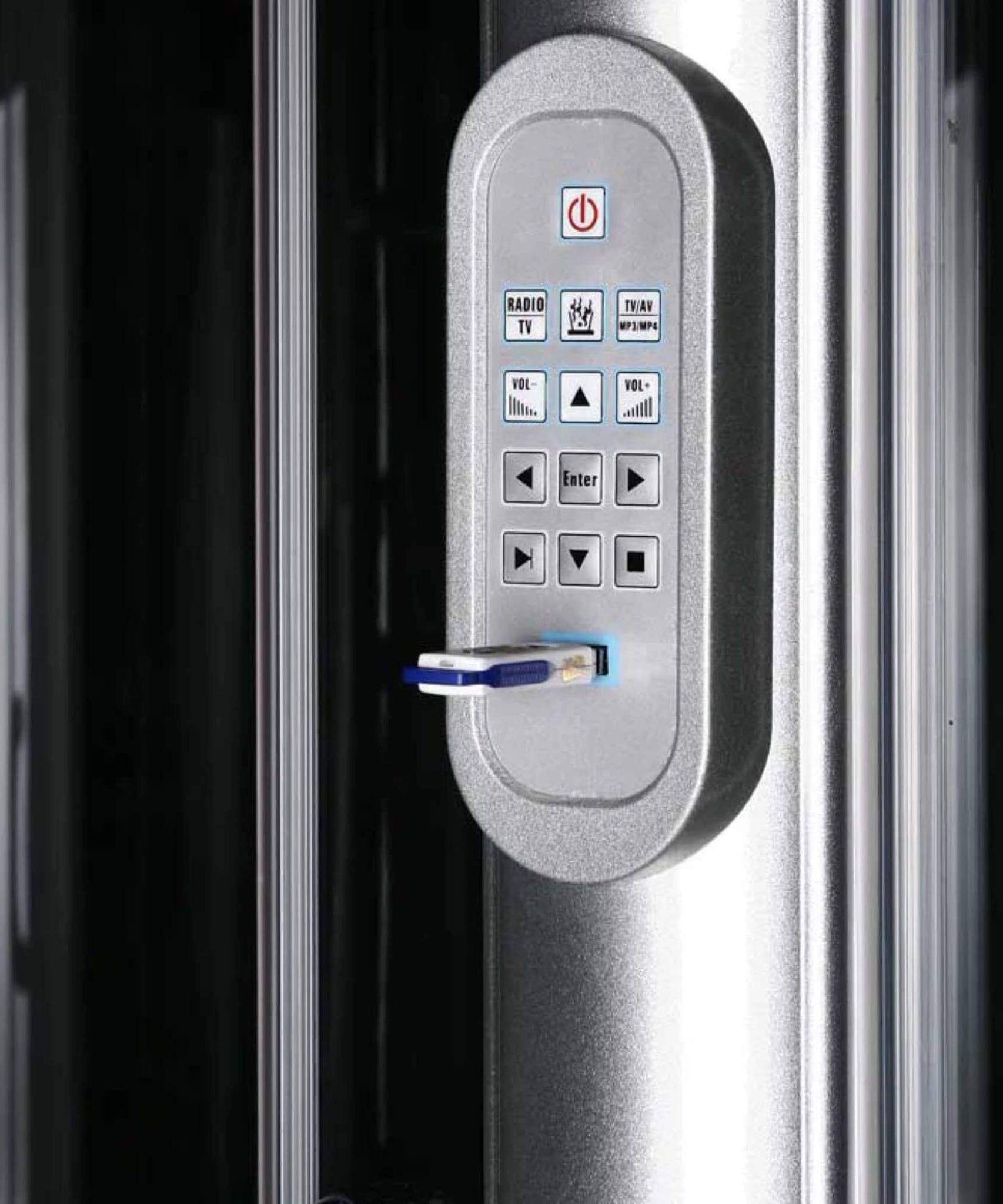 Maya Bath Siena Steam Shower With 10 Acupuncture Jets (SAK31847)