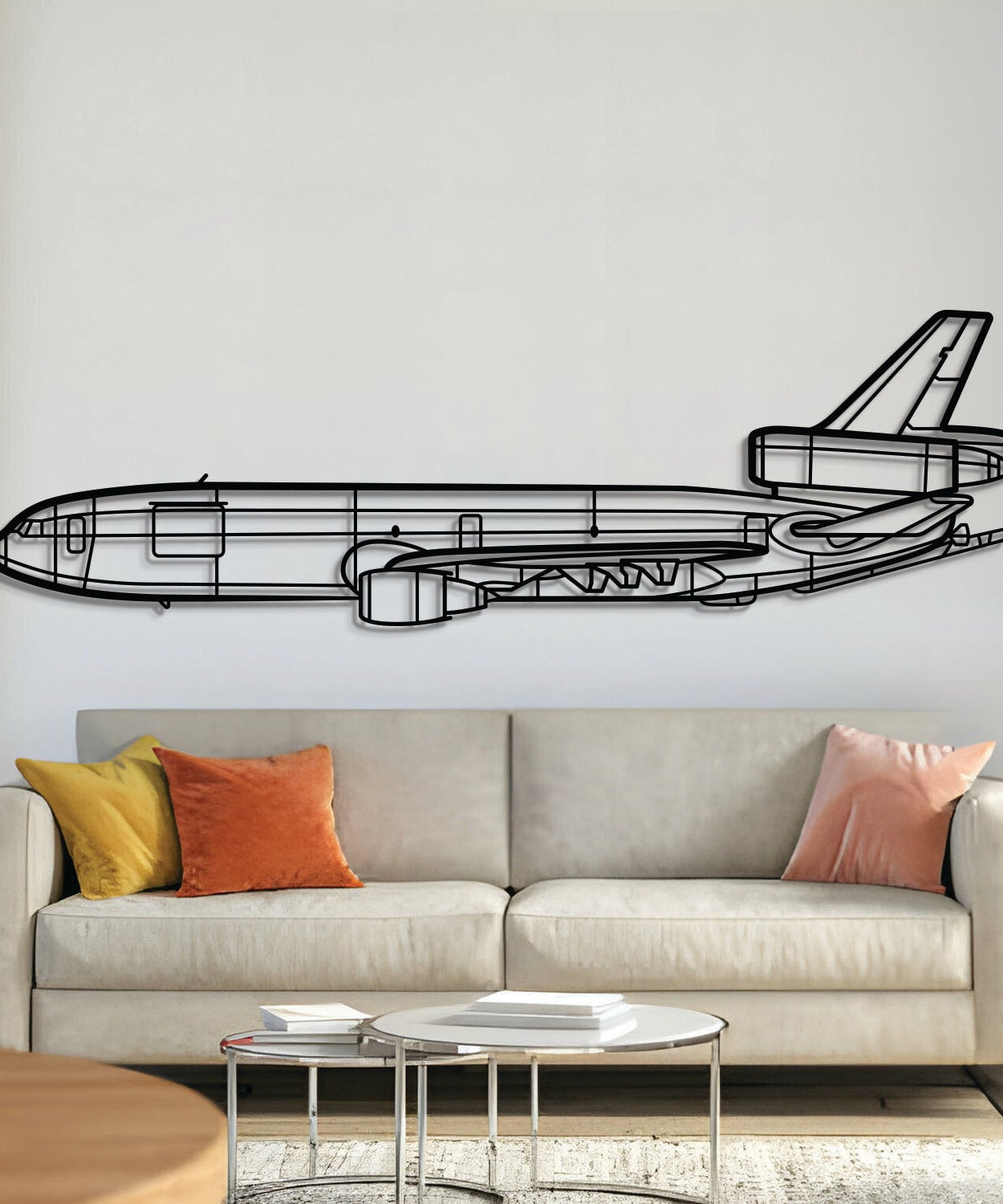 KC-10 Extender Metall-Flugzeug Wandkunst – NCP0099