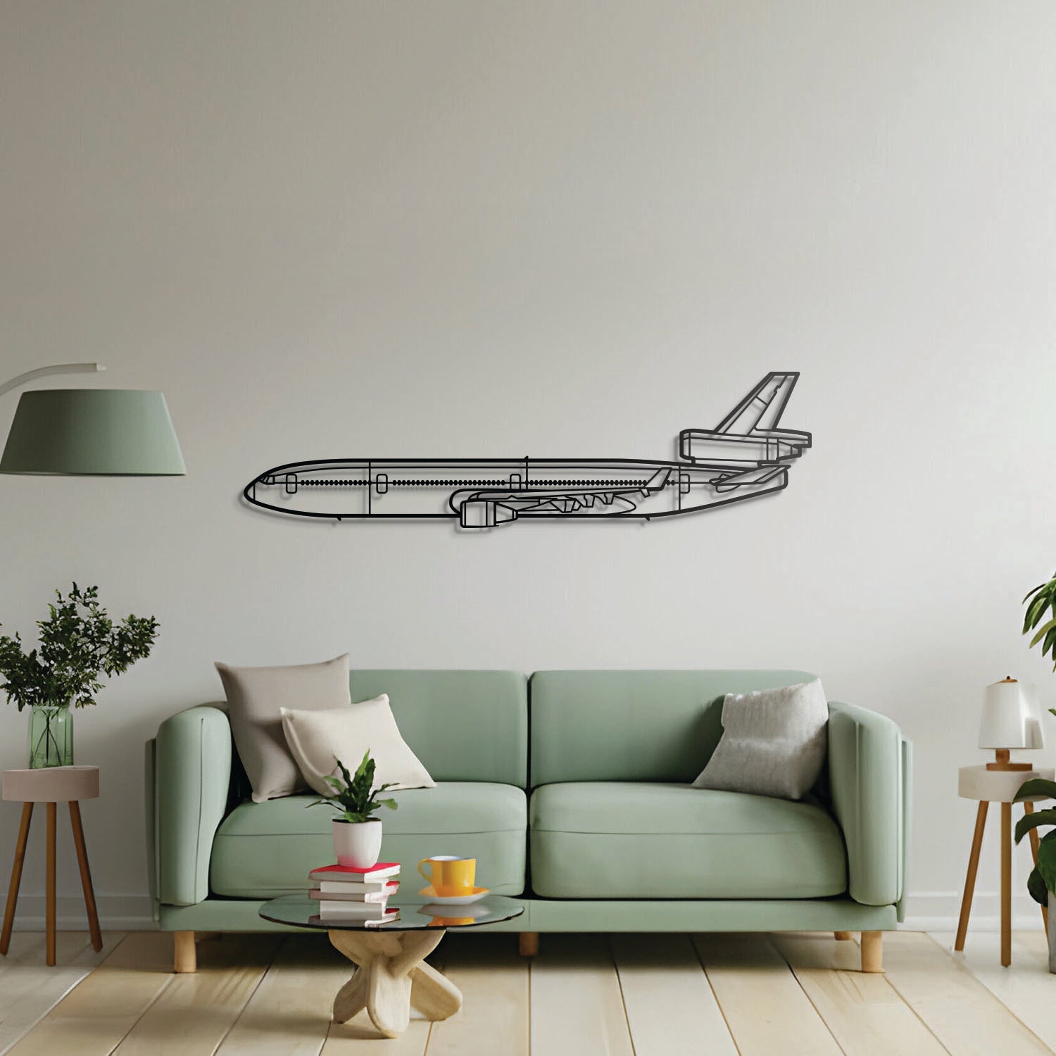 MD-11 Wandkunst aus Metall - NCP0185