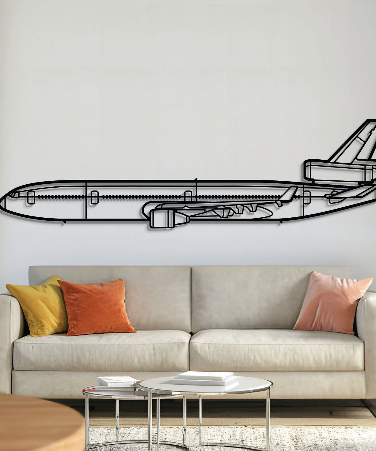 MD-11 Wandkunst aus Metall - NCP0185