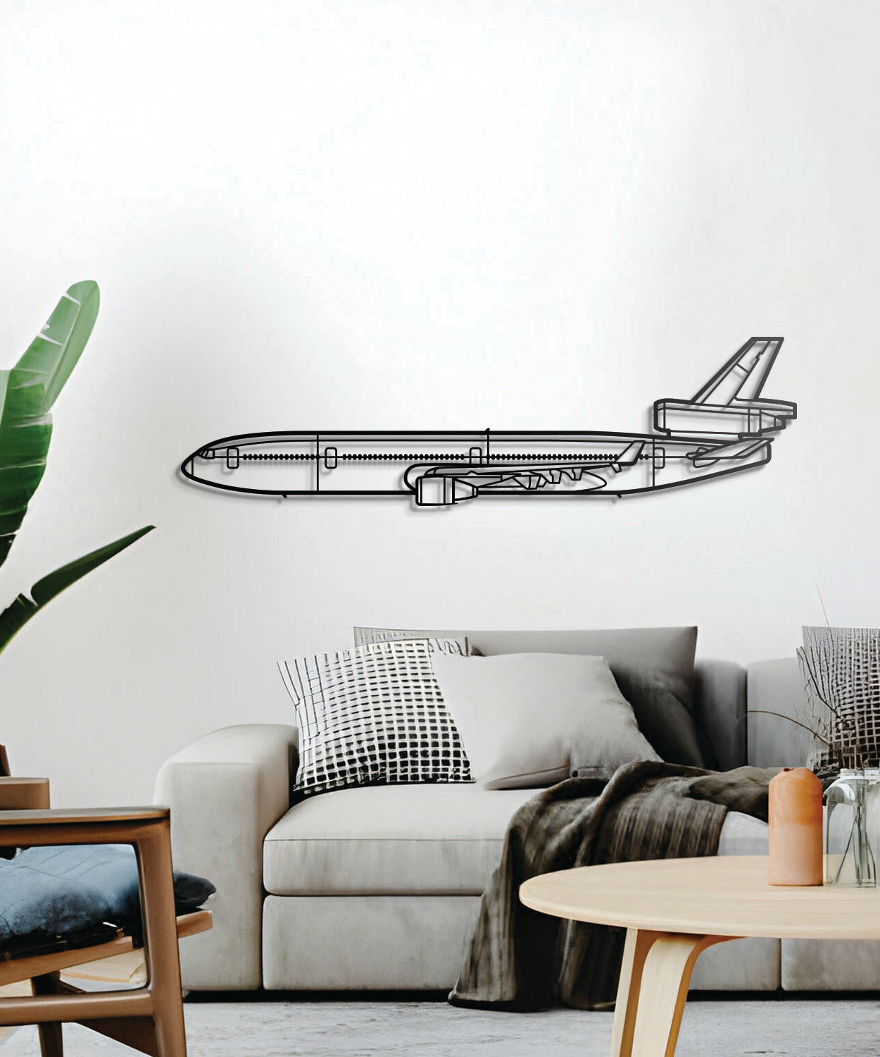 MD-11 Wandkunst aus Metall - NCP0185