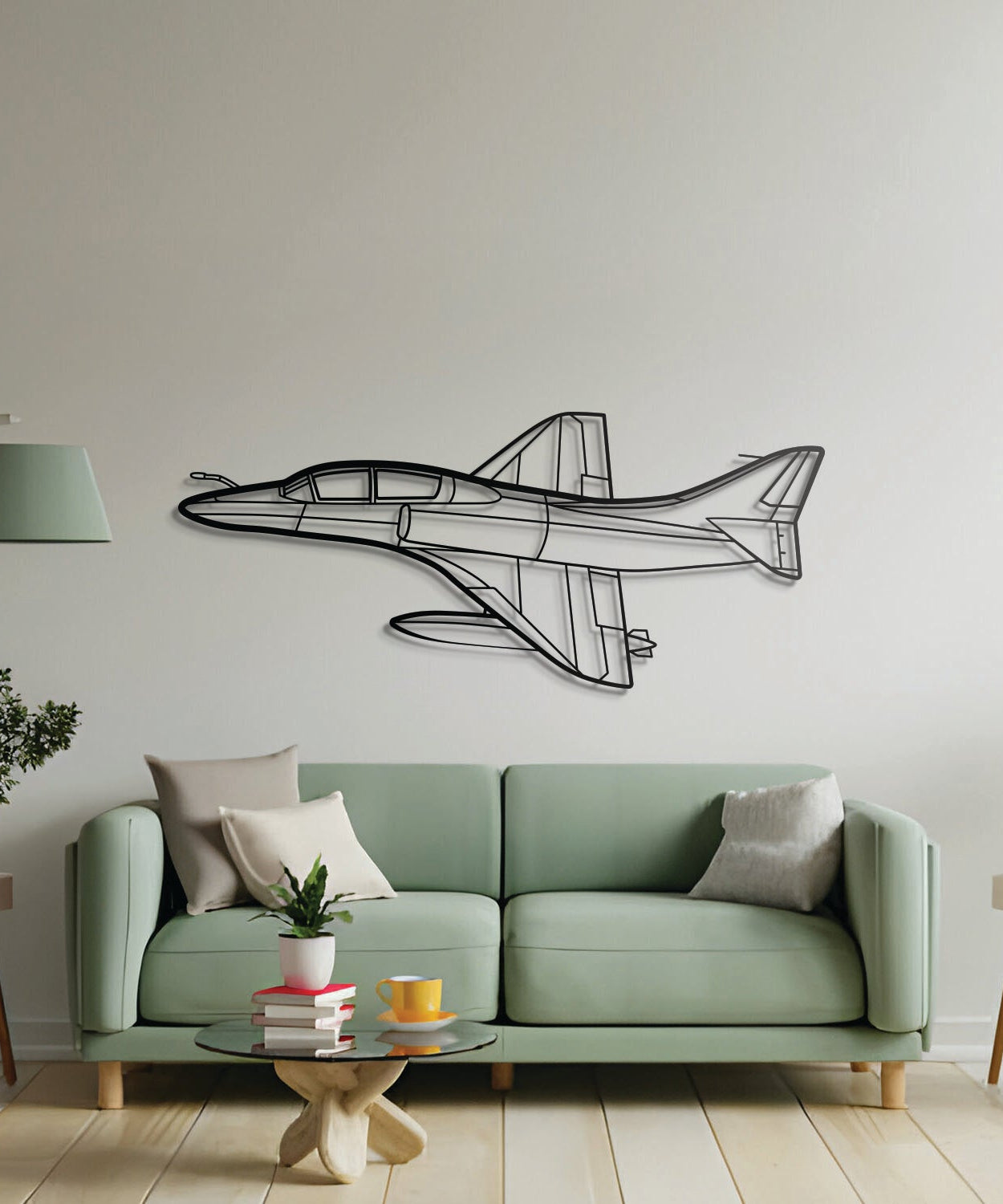 TA-4J Skyhawk Metallflugzeug-Wandbild – NCP0198