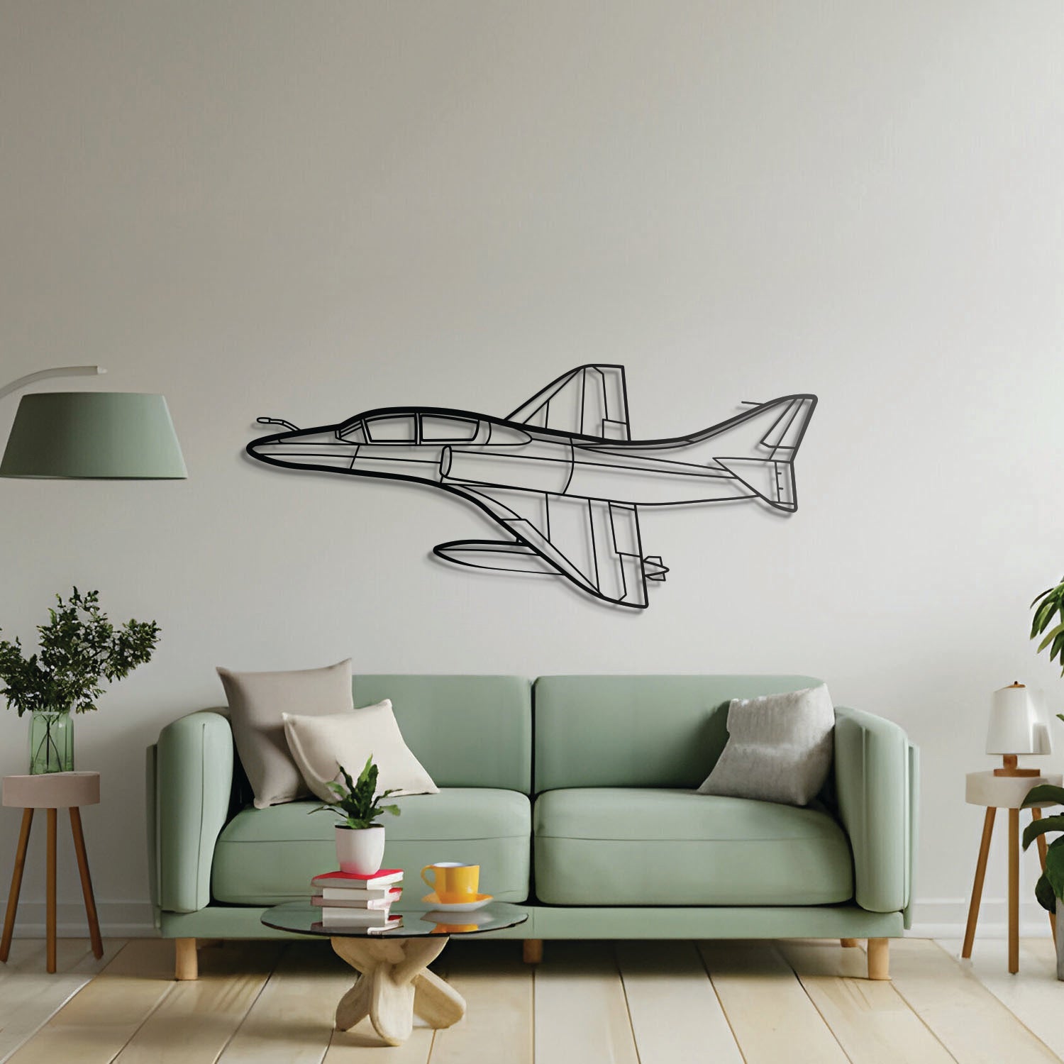 TA-4J Skyhawk Metallflugzeug-Wandbild – NCP0198