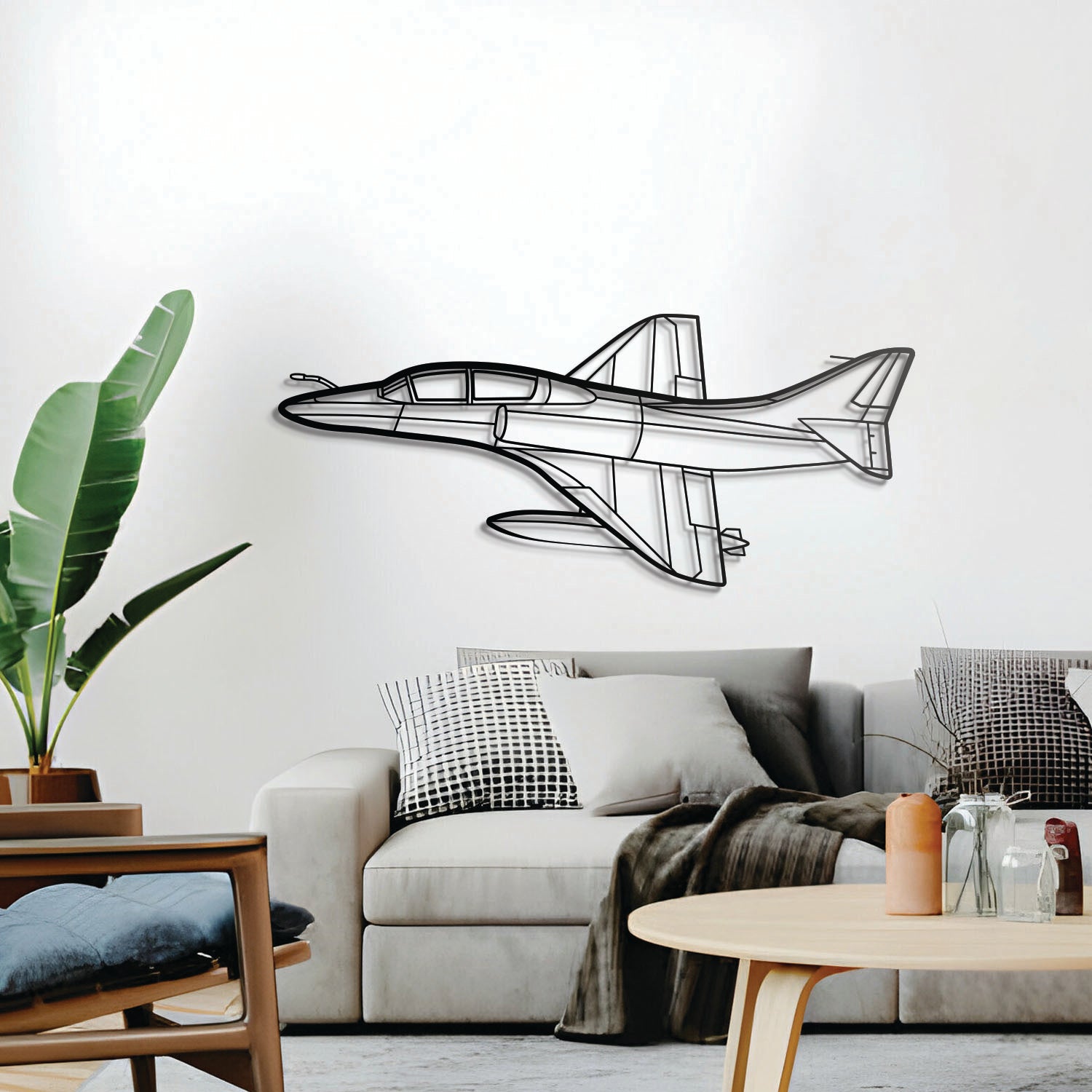 TA-4J Skyhawk Metallflugzeug-Wandbild – NCP0198