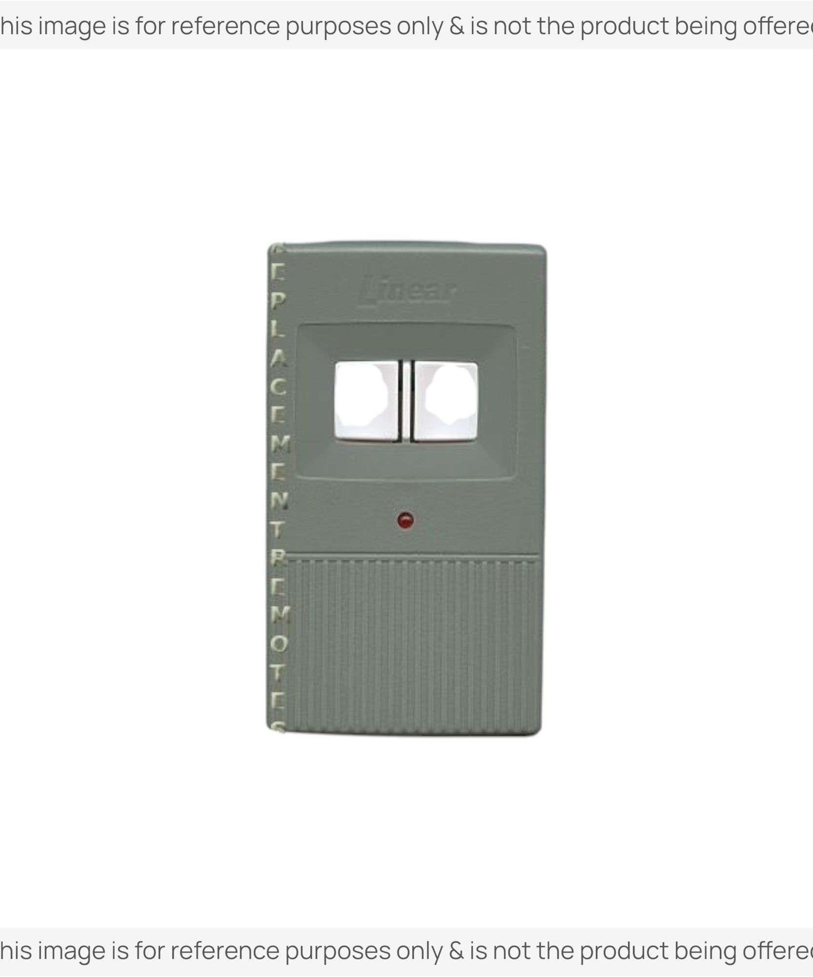 Substitute for MegaCode MCT2 Visor Size 318mhz Garage Door Opener Remote Control [375UT-2button]