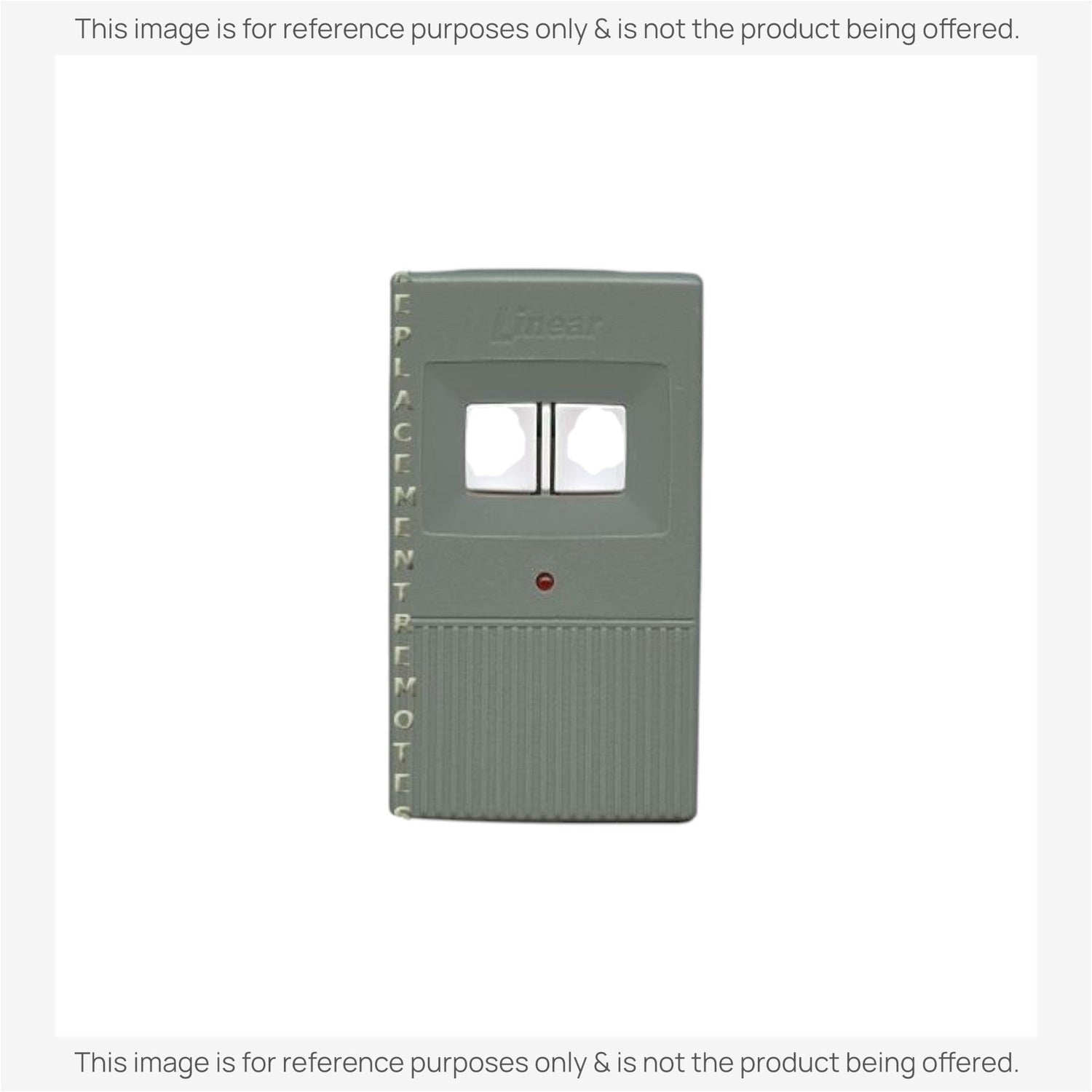 Substitute for MegaCode MCT2 Visor Size 318mhz Garage Door Opener Remote Control [375UT-2button]