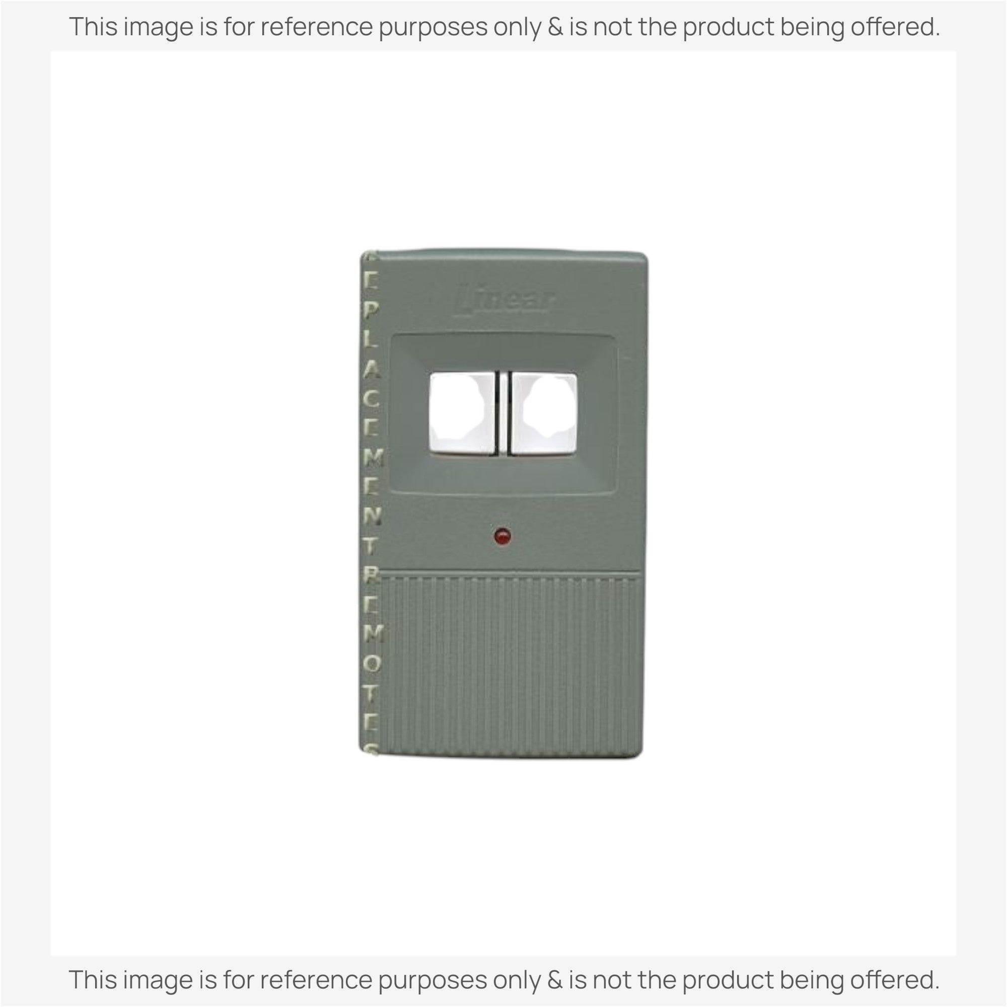 Substitute for MegaCode MCT2 Visor Size 318mhz Garage Door Opener Remote Control [375UT-2button]