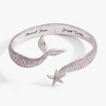 Salt + Sea 'Mermaid Kisses, Starfish Wishes' Cuff