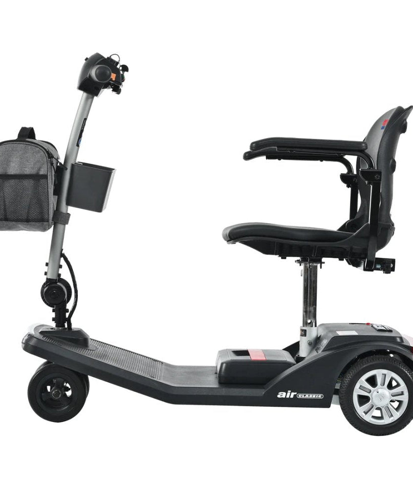Metro Mobility Air Classic Electric 24V/12AH 250W Airline Approved Portable Folding Mobility Scooter, 265LBS (SAK96425)