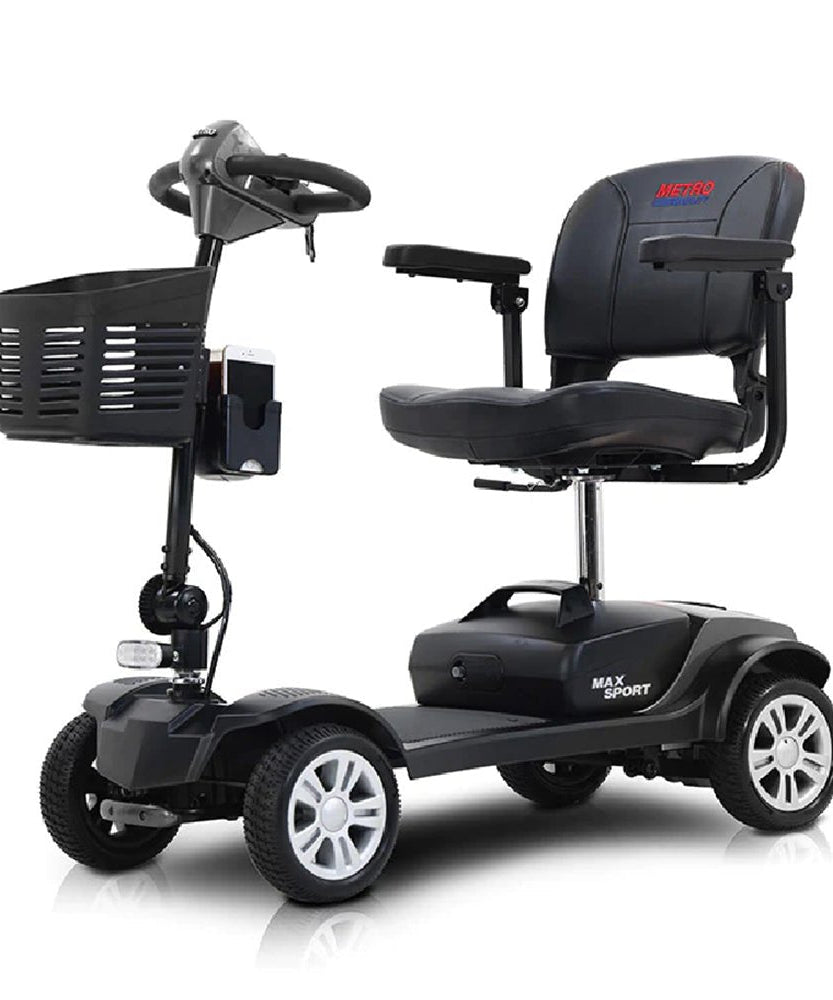 Metro Mobility Max Sport 24V/12AH Electric Drive Mobility Scooter, 300LBS (SAK91084)