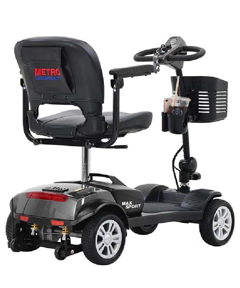 Metro Mobility Max Sport 24V/12AH Electric Drive Mobility Scooter, 300LBS (SAK91084)