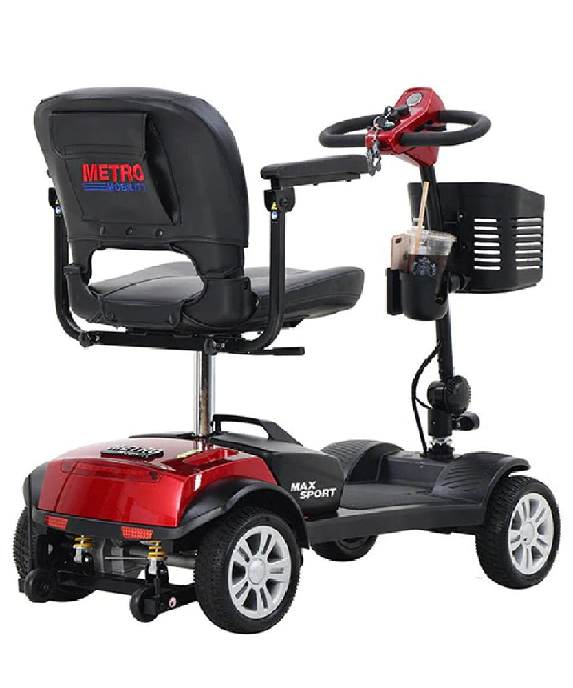 Metro Mobility Max Sport 24V/12AH Electric Drive Mobility Scooter, 300LBS (SAK91084)