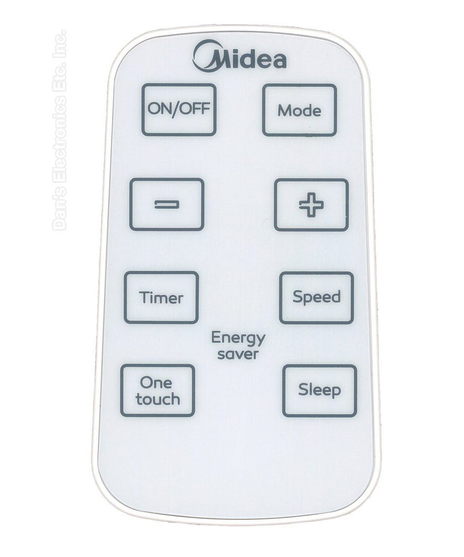 Midea RG15B1/E PN: 17317000A53590 Window Air Conditioner Remote Control