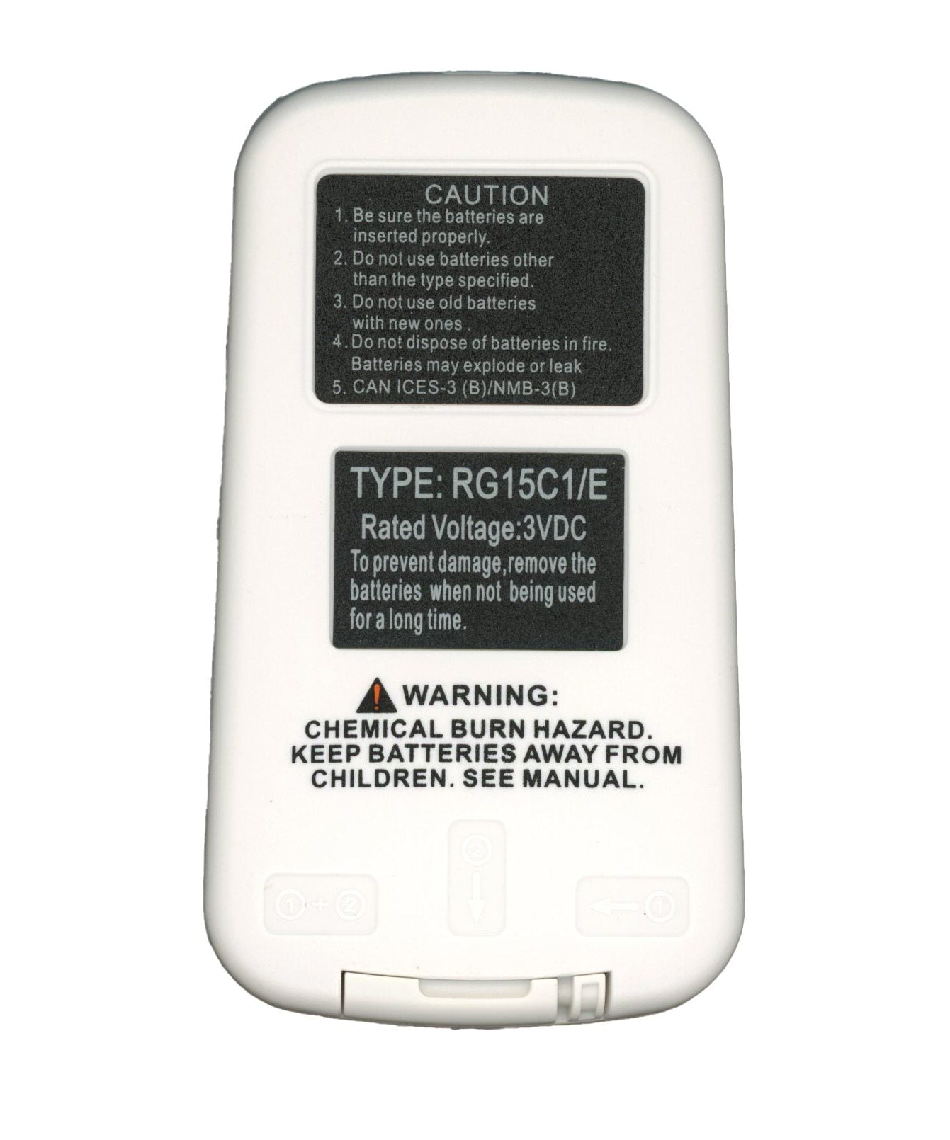 Midea RG15C1/E Air Conditioner Remote Control - 17317000A53591