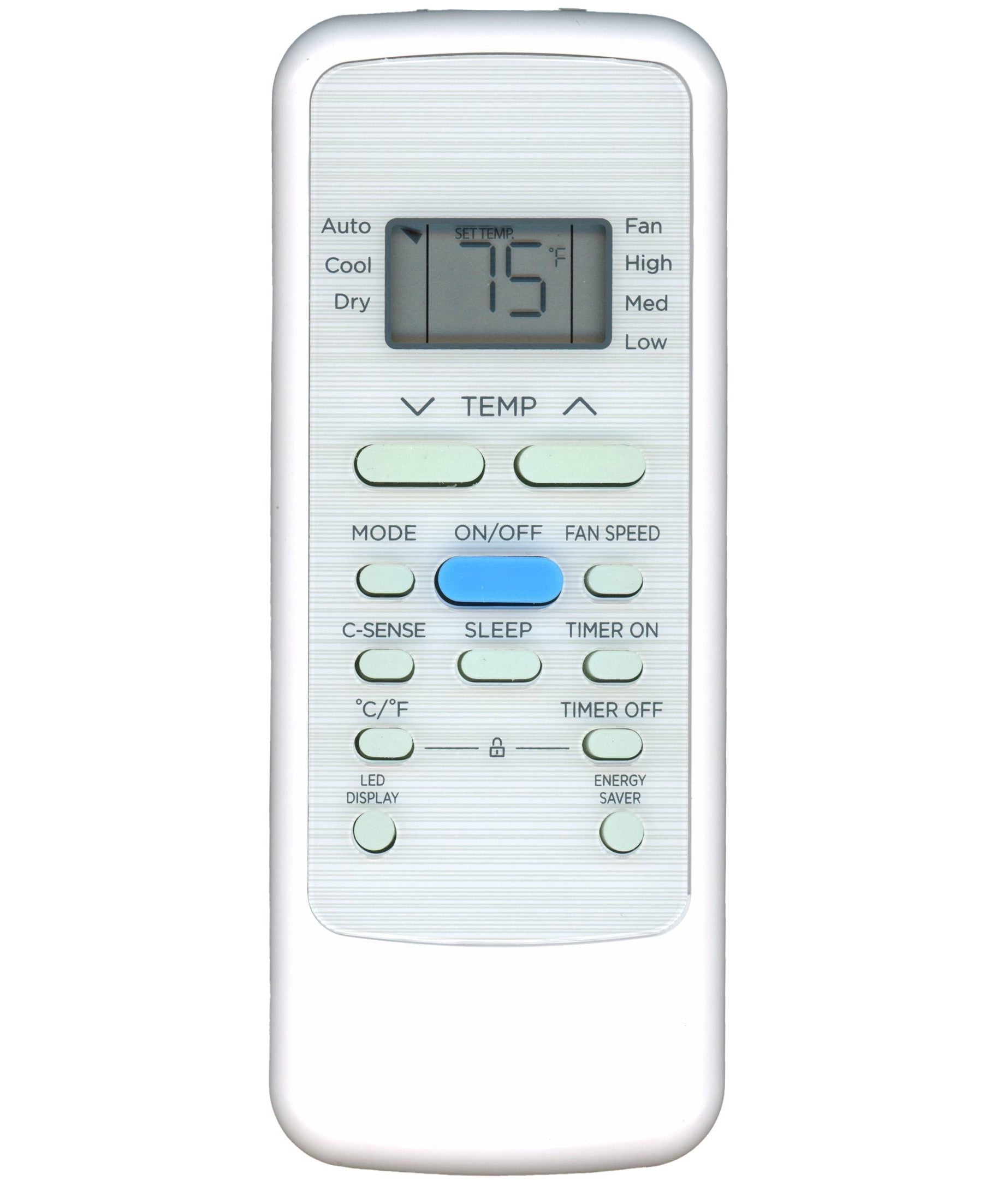 Midea RG51G910/CEFU1-1 Air Conditioner Remote Control | ComfortSense Smart Window AC - 17317000A59407