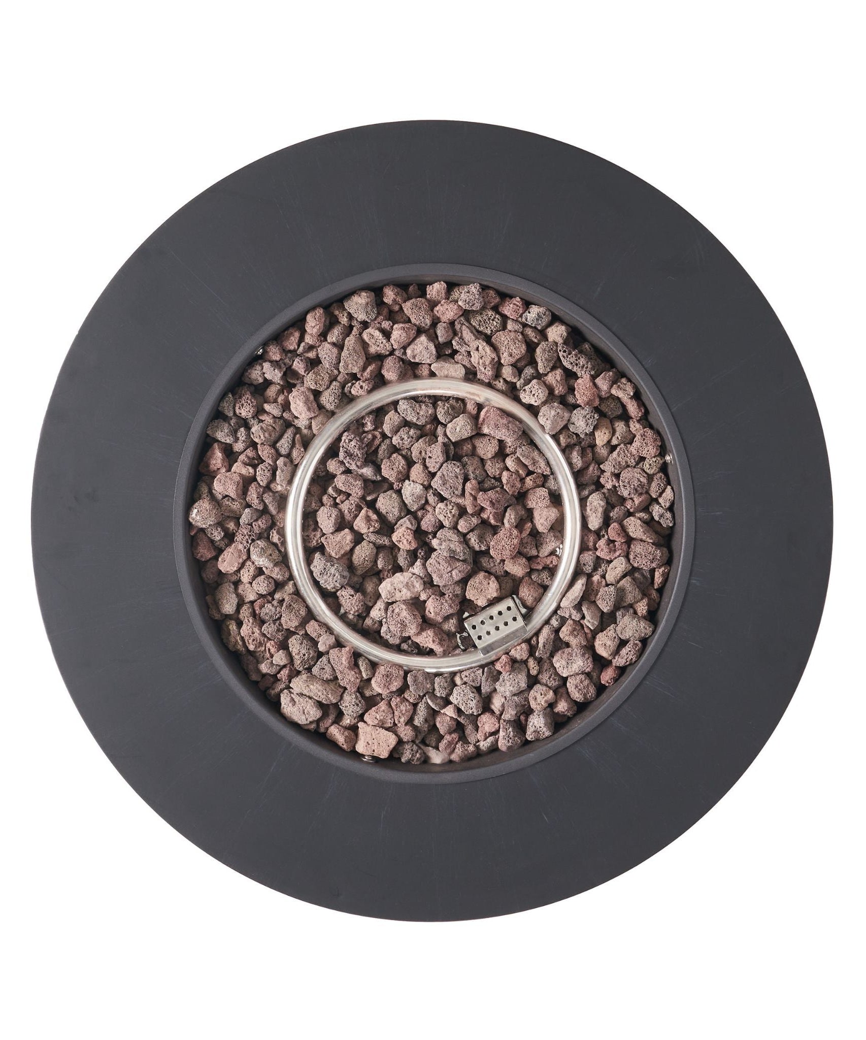 Alora Modern 32-Inch 40K BTU Round Iron Propane Fire Pit (SAK29102)