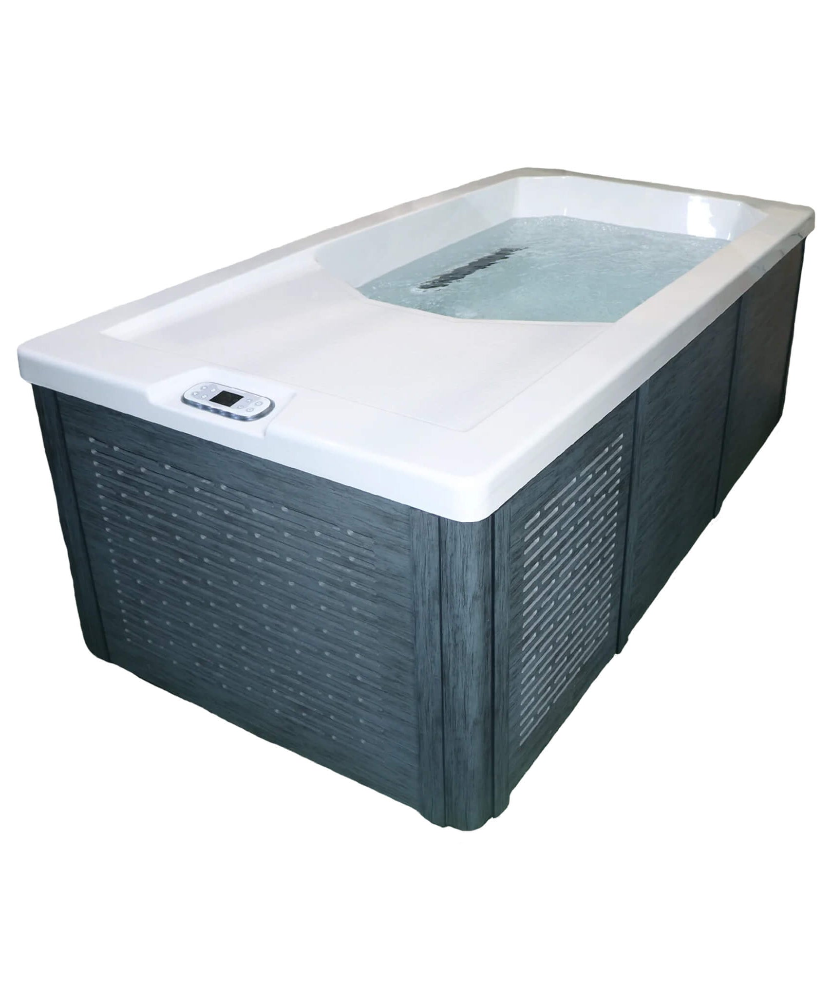 CSC 1000 Premium Cold Plunge Spa Tub With Built-In Ozone And Multi-Coloured Exterior Lighting (SAK37605)