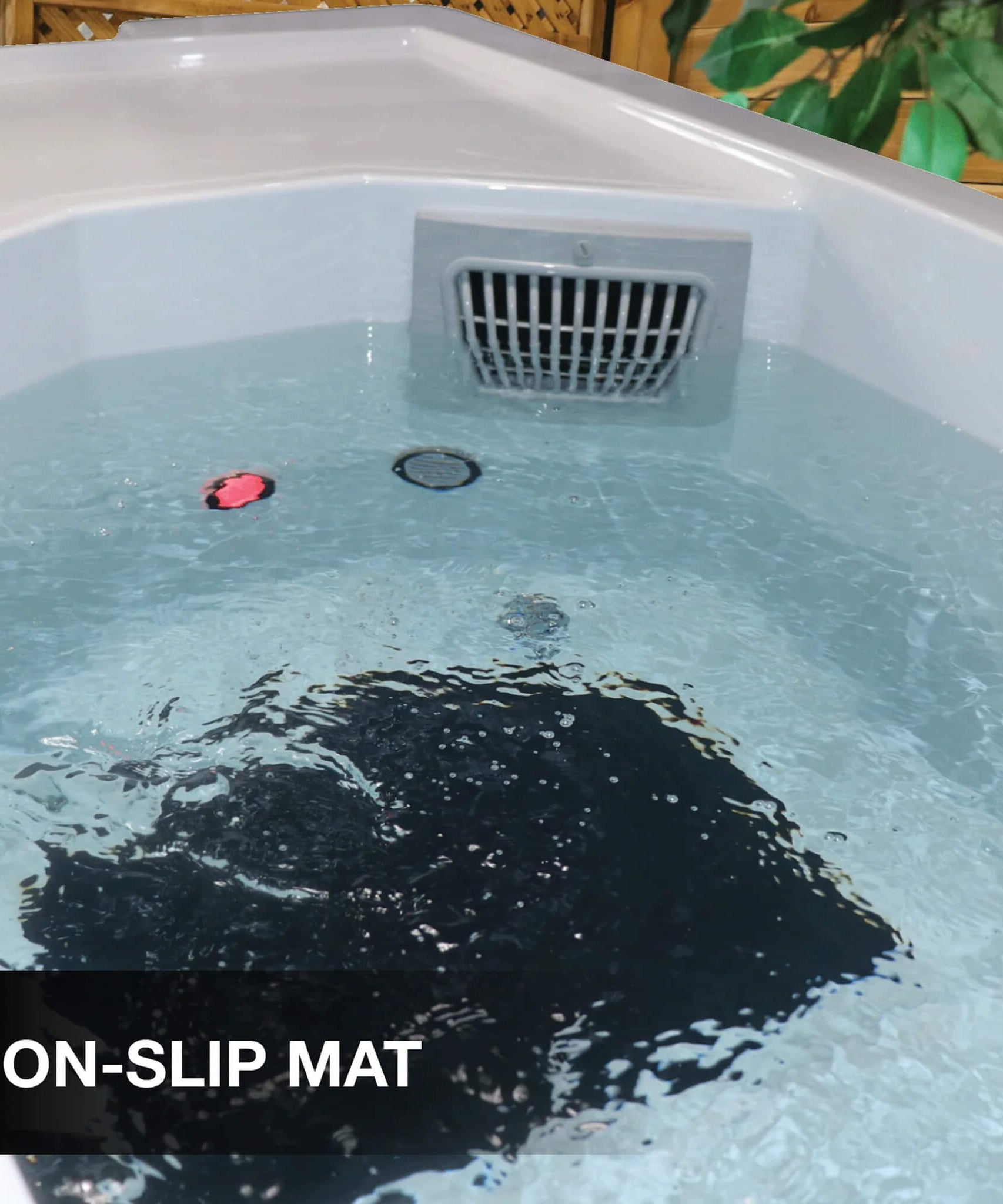 CSC 1000 Premium Cold Plunge Spa Tub With Built-In Ozone And Multi-Coloured Exterior Lighting (SAK37605)