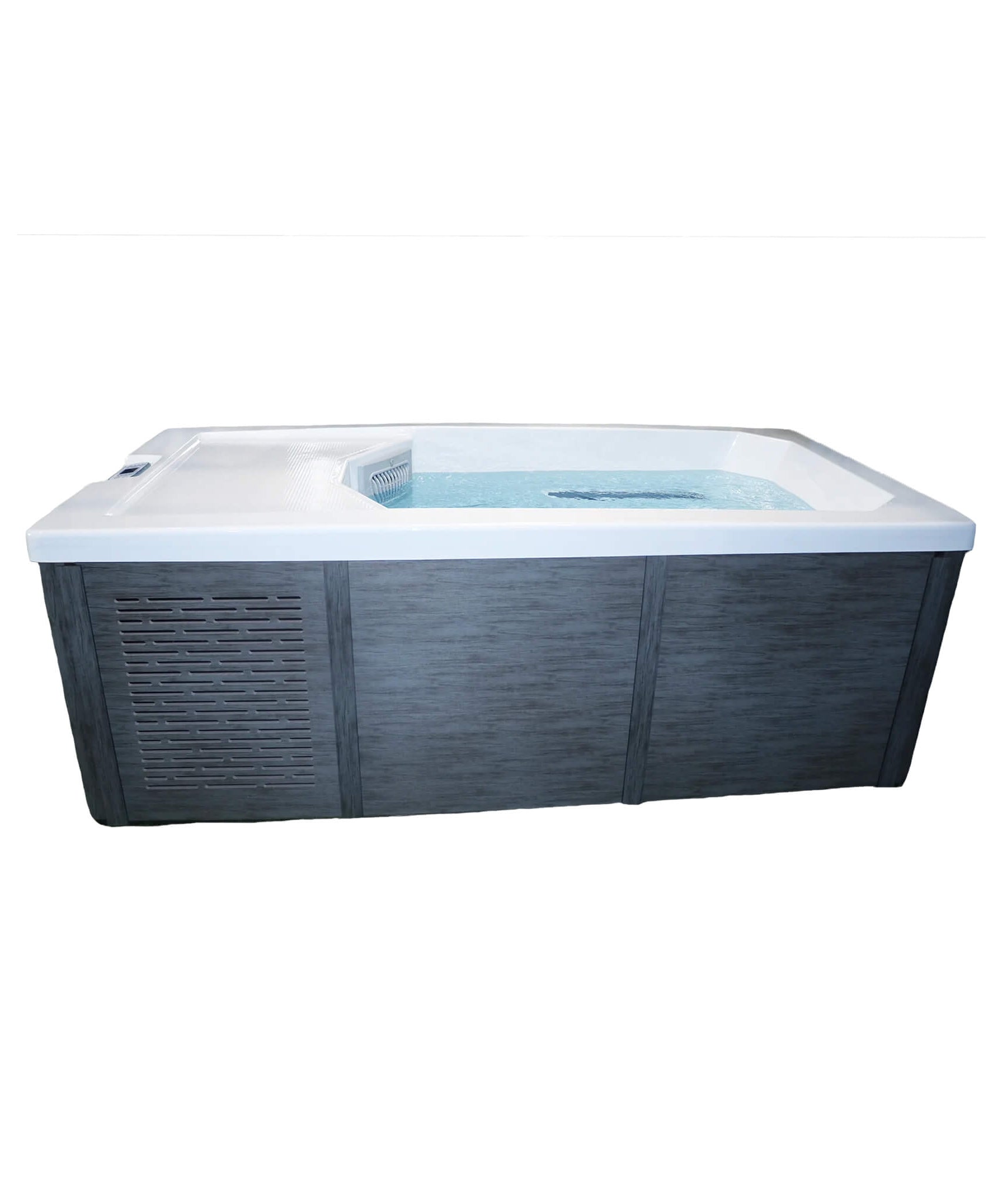 CSC 1000 Premium Cold Plunge Spa Tub With Built-In Ozone And Multi-Coloured Exterior Lighting (SAK37605)