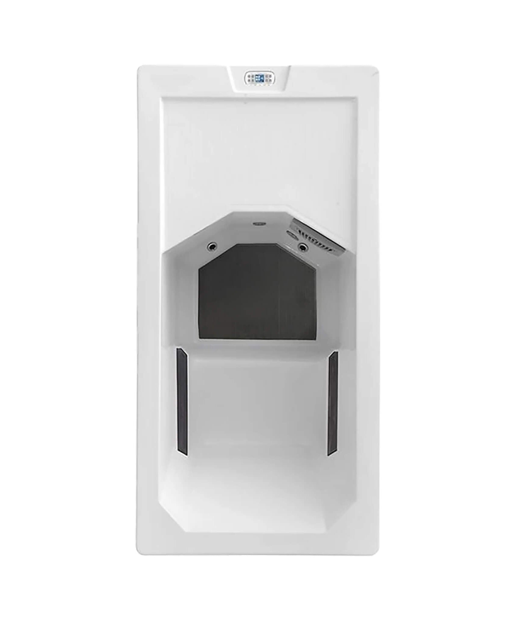 CSC 1000 Premium Cold Plunge Spa Tub With Built-In Ozone And Multi-Coloured Exterior Lighting (SAK37605)