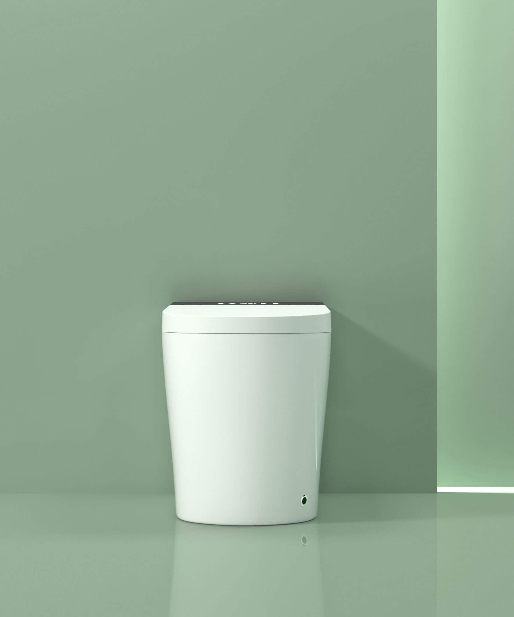 Nuvia Modern Compact Smart Tankless Toilet With Bidet, Auto Open, Auto Flush, Heated Seat And Air Dryer (SAK51990)
