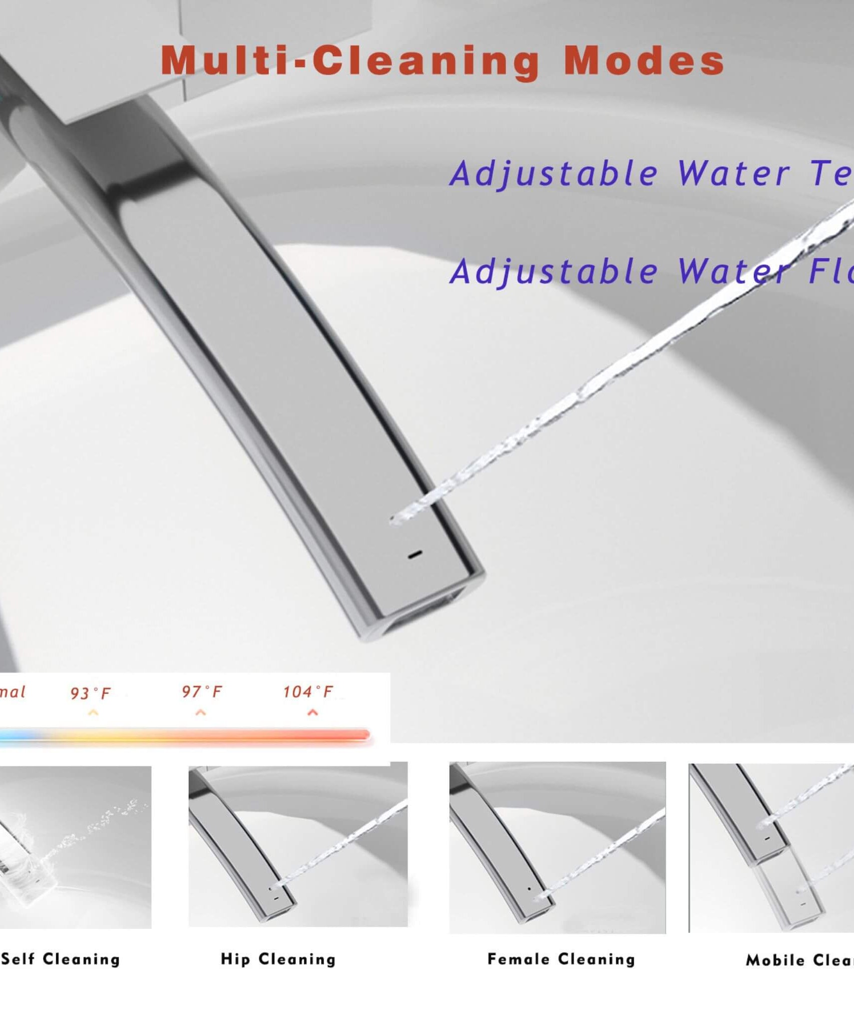 Nuvia Modern Compact Smart Tankless Toilet With Bidet, Auto Open, Auto Flush, Heated Seat And Air Dryer (SAK51990)