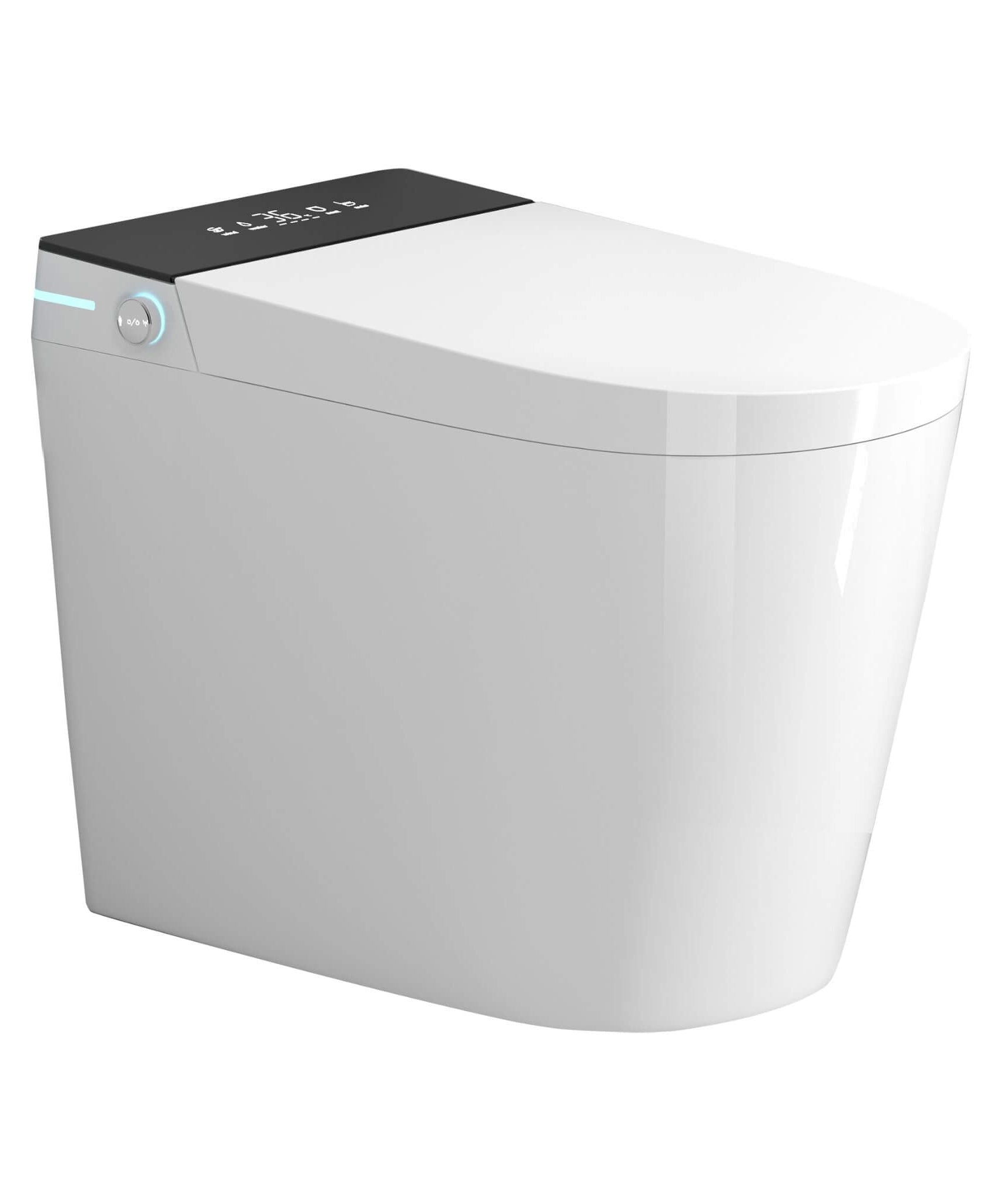 Nuvia Modern Compact Smart Tankless Toilet With Bidet, Auto Open, Auto Flush, Heated Seat And Air Dryer (SAK51990)