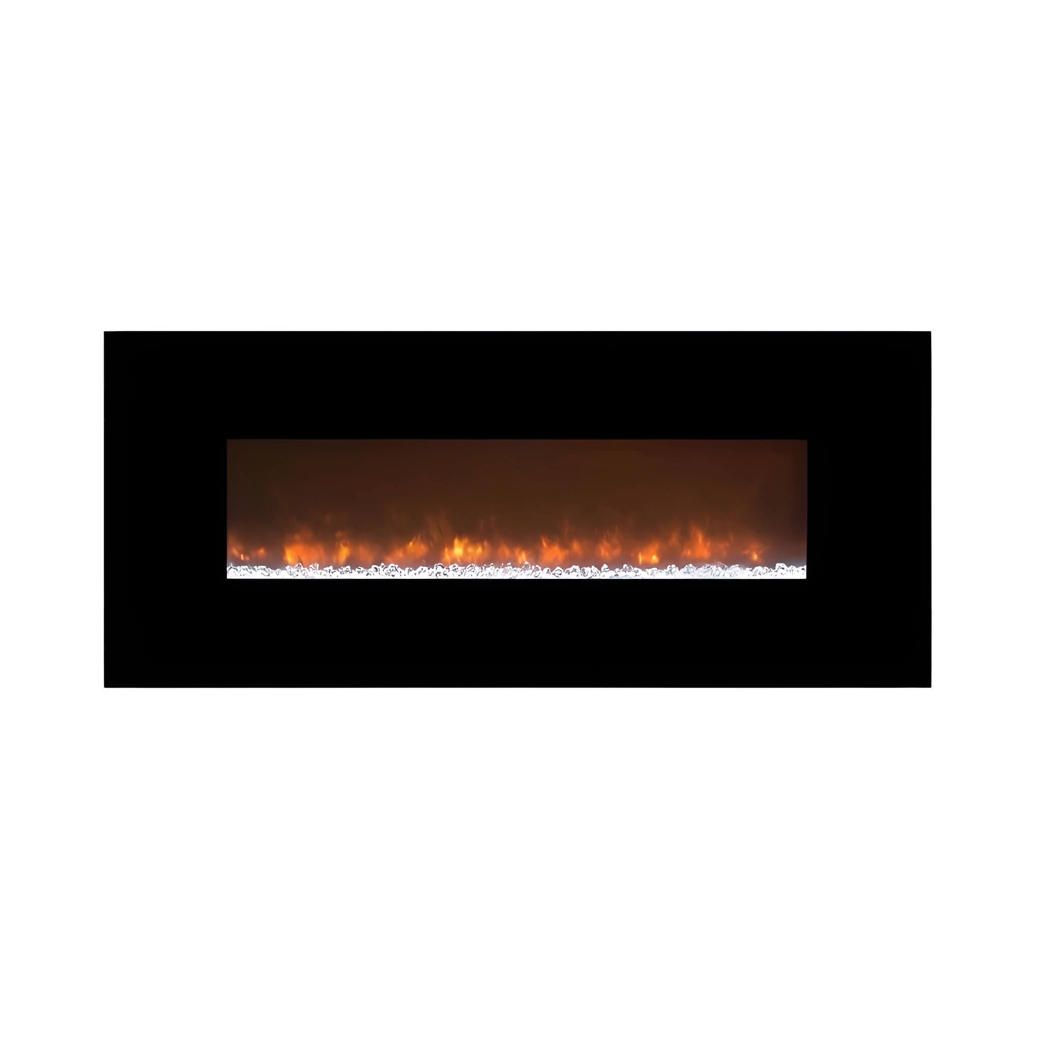 Modern Flames Ambiance 60-Inch Built-In Electric Fireplace With LED Flame Technology [AL60CLX2-G] (SAK12890)