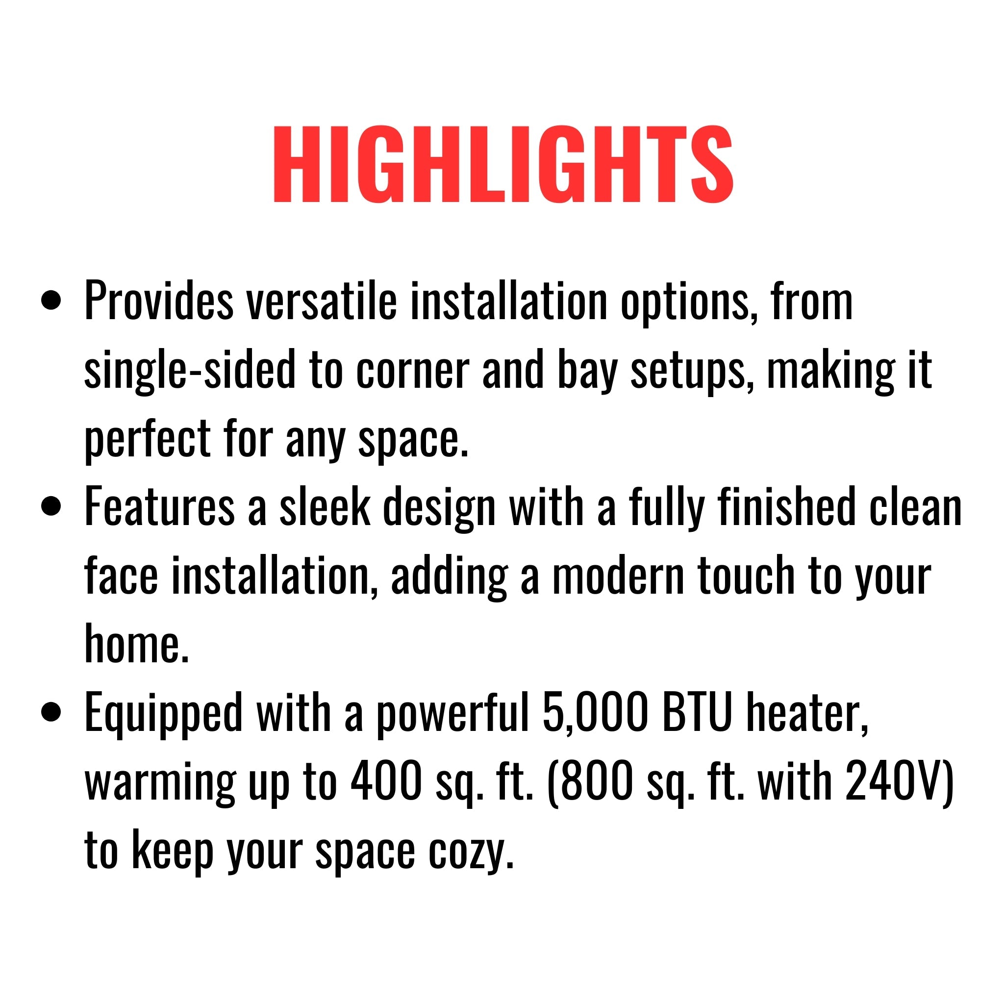 Modern Flames Landscape Pro Multi 120-Inch Linear Multi-Sided Electric Fireplace [LPM-12016V2] (SAK32876)