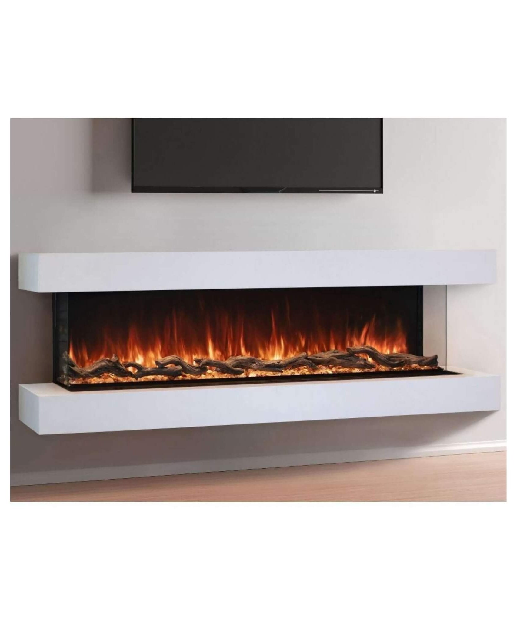 Modern Flames Landscape Pro Multi 120-Inch Linear Multi-Sided Electric Fireplace [LPM-12016V2] (SAK32876)