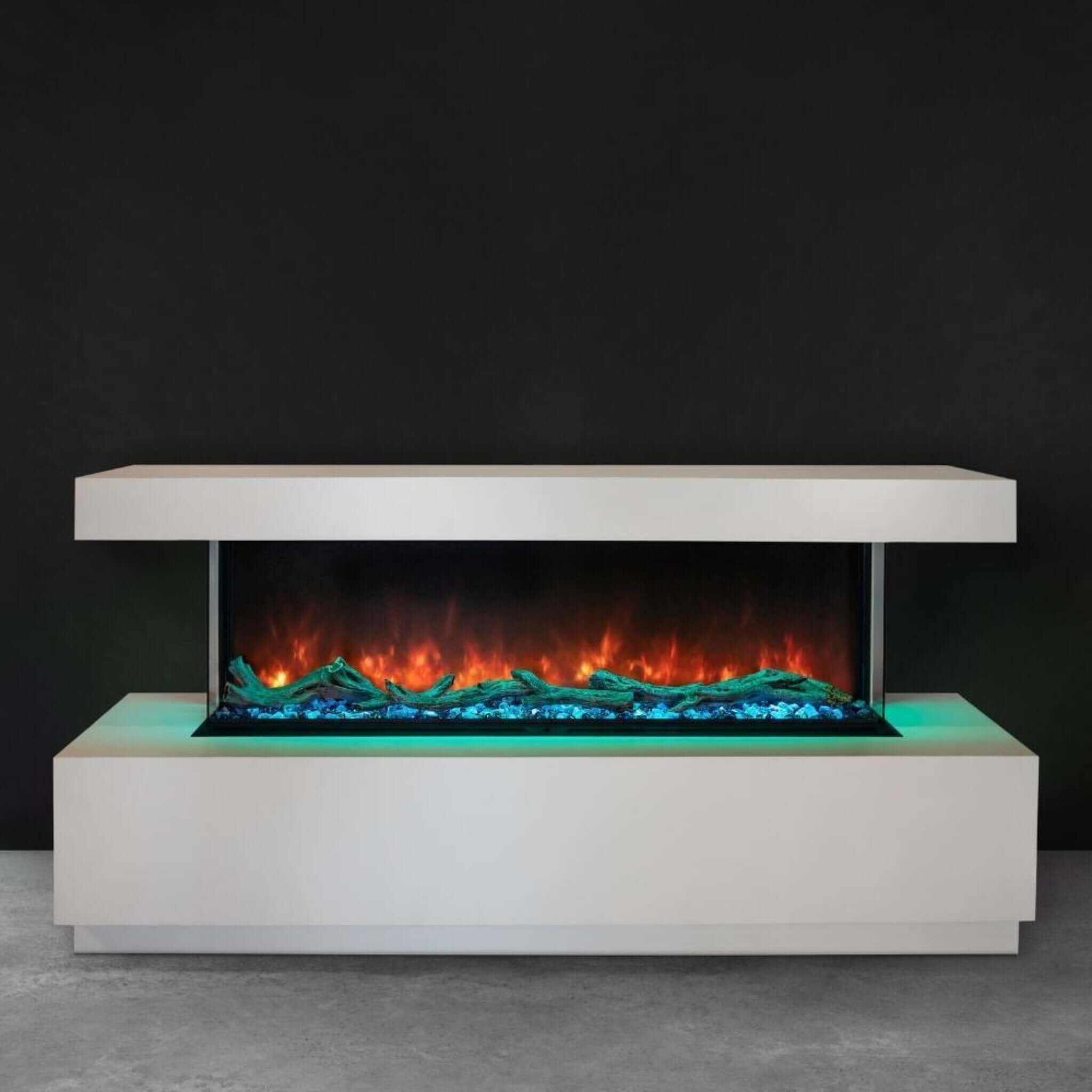 Modern Flames Landscape Pro Multi 120-Inch Linear Multi-Sided Electric Fireplace [LPM-12016V2] (SAK32876)