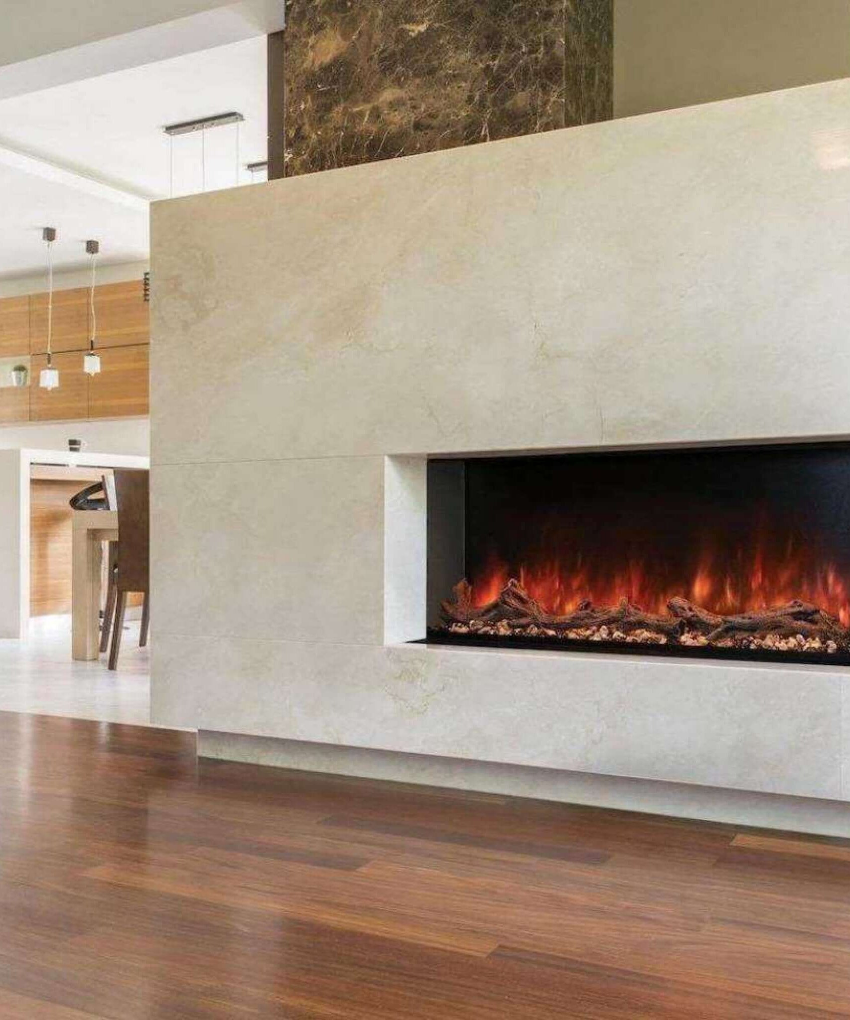 Modern Flames Landscape Pro Multi 44-Inch Linear Multi-Sided Built-In Electric Fireplace [LPM-4416V2] (SAK96355)
