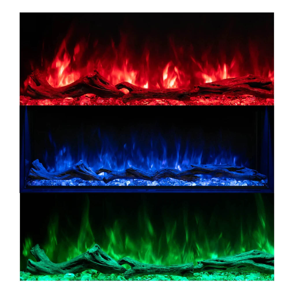 Modern Flames Landscape Pro Multi 44-Inch Linear Multi-Sided Built-In Electric Fireplace [LPM-4416V2] (SAK96355)