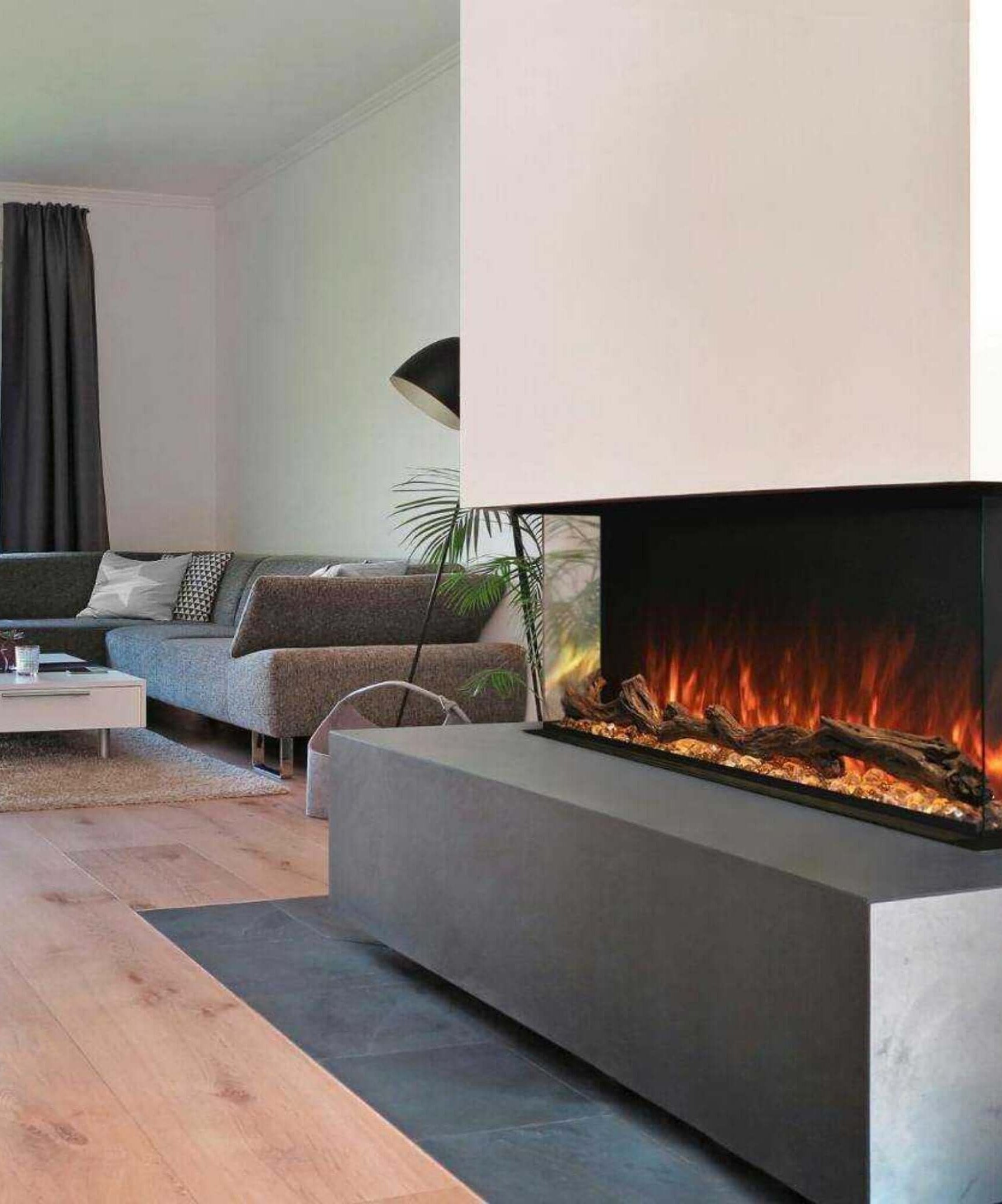 Modern Flames Landscape Pro Multi 44-Inch Linear Multi-Sided Built-In Electric Fireplace [LPM-4416V2] (SAK96355)