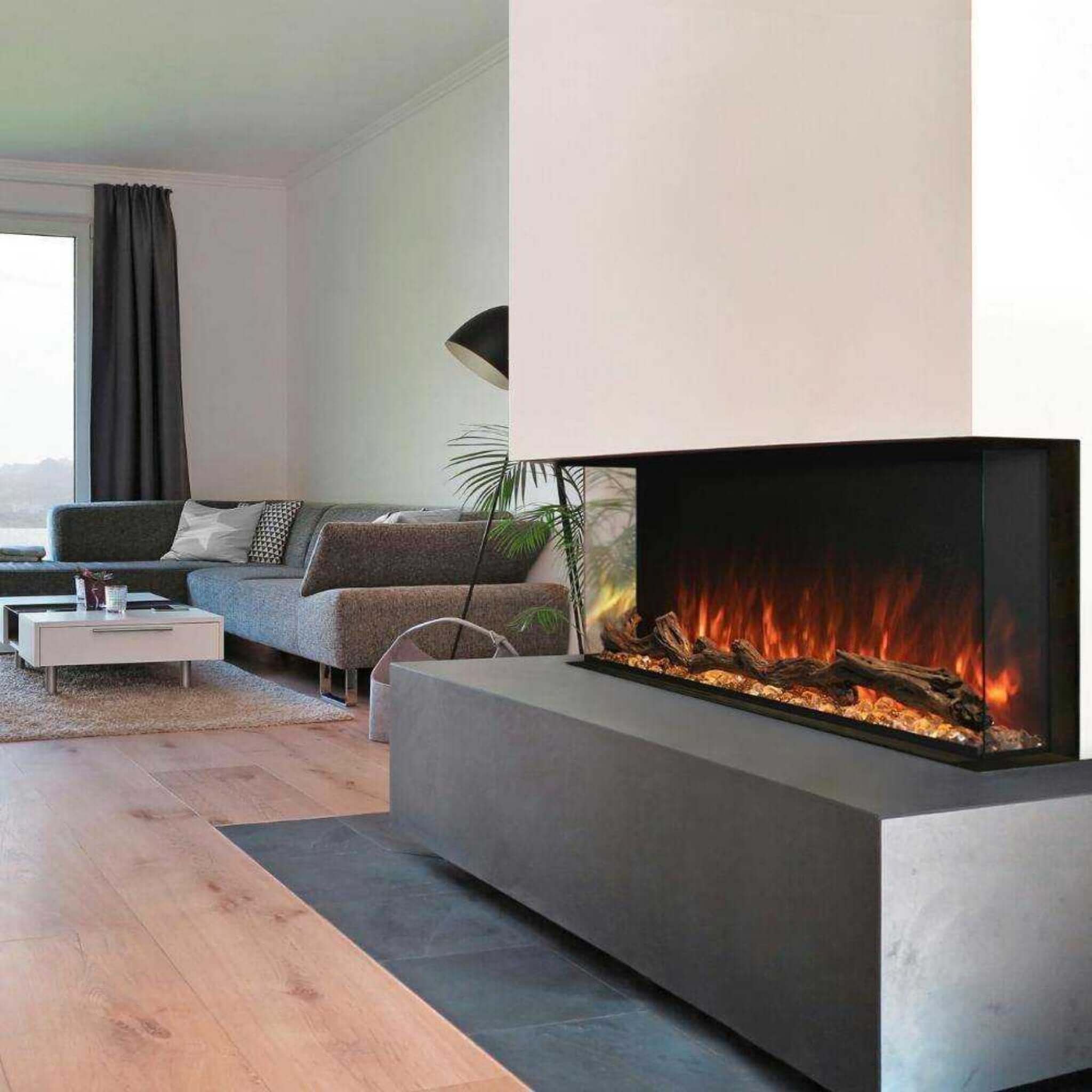 Modern Flames Landscape Pro Multi 44-Inch Linear Multi-Sided Built-In Electric Fireplace [LPM-4416V2] (SAK96355)