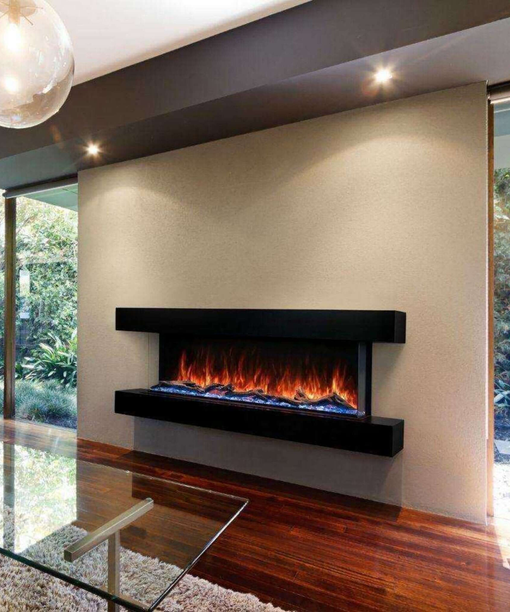 Modern Flames Landscape Pro Multi 44-Inch Linear Multi-Sided Built-In Electric Fireplace [LPM-4416V2] (SAK96355)