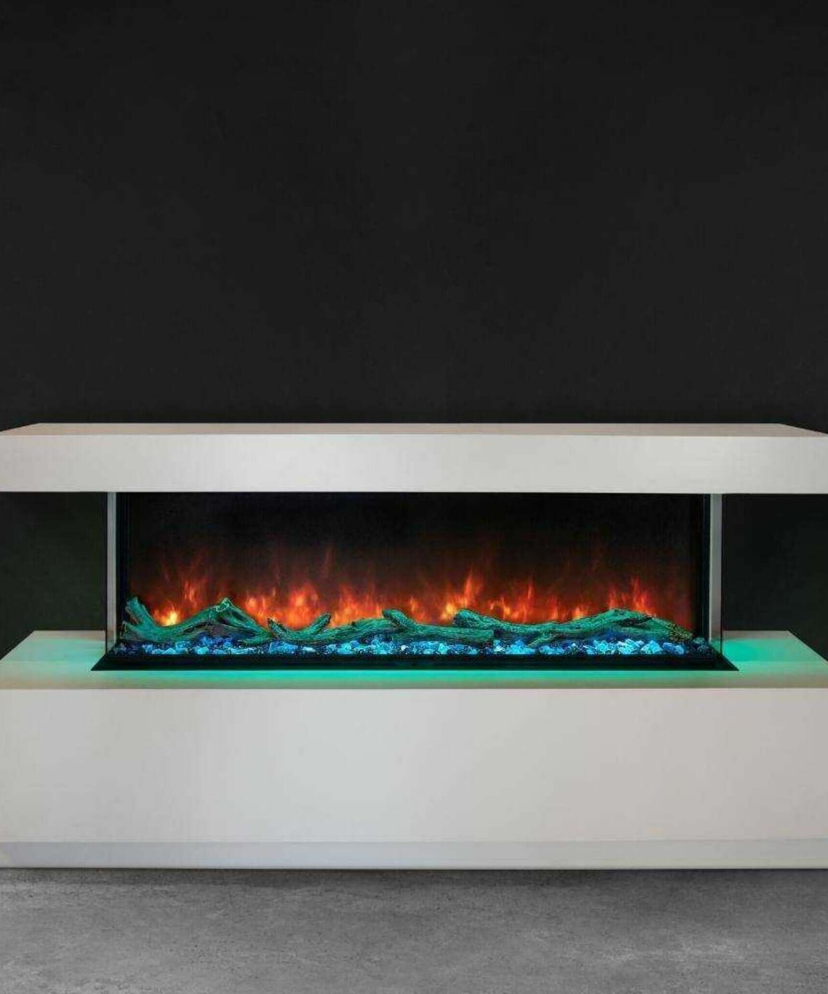 Modern Flames Landscape Pro Multi 44-Inch Linear Multi-Sided Built-In Electric Fireplace [LPM-4416V2] (SAK96355)