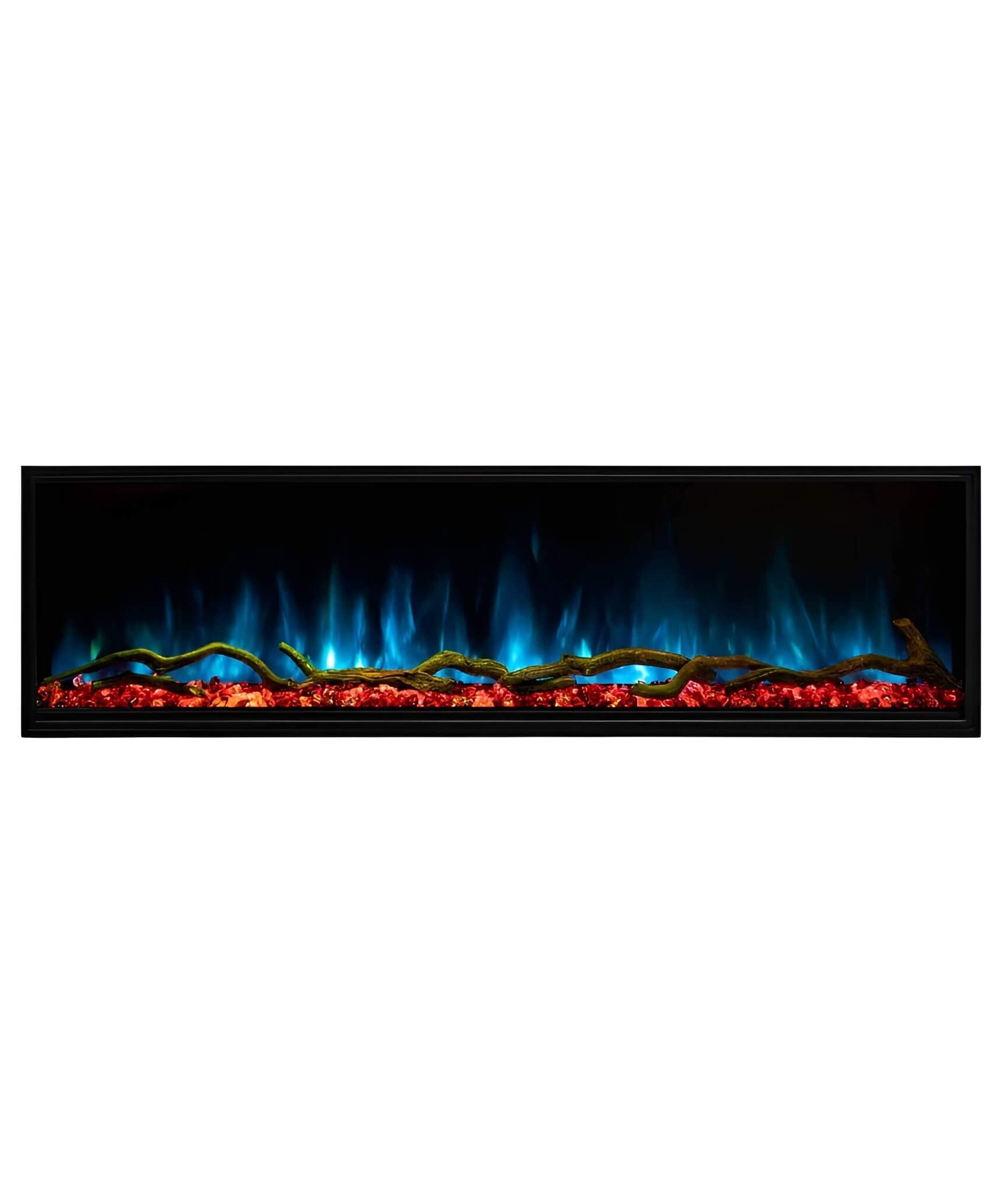 Modern Flames Landscape Pro Multi 56-Inch Linear Multi-Sided Electric Fireplace With Hybrid Flame Technology [LPM-5616V2] (SAK67390)