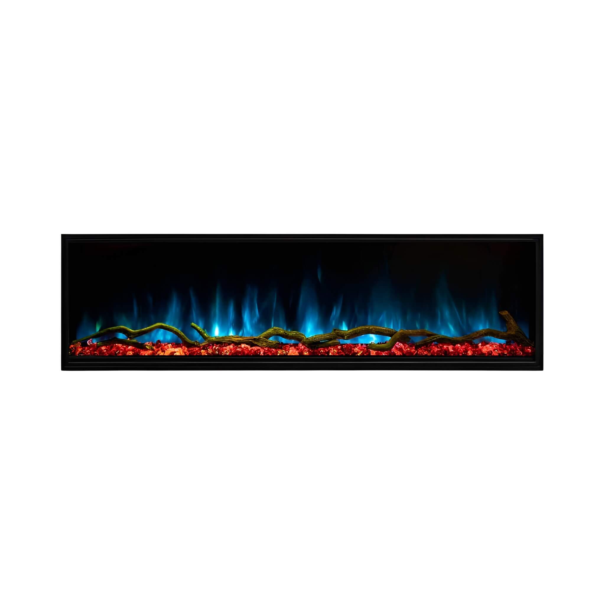 Modern Flames Landscape Pro Multi 56-Inch Linear Multi-Sided Electric Fireplace With Hybrid Flame Technology [LPM-5616V2] (SAK67390)
