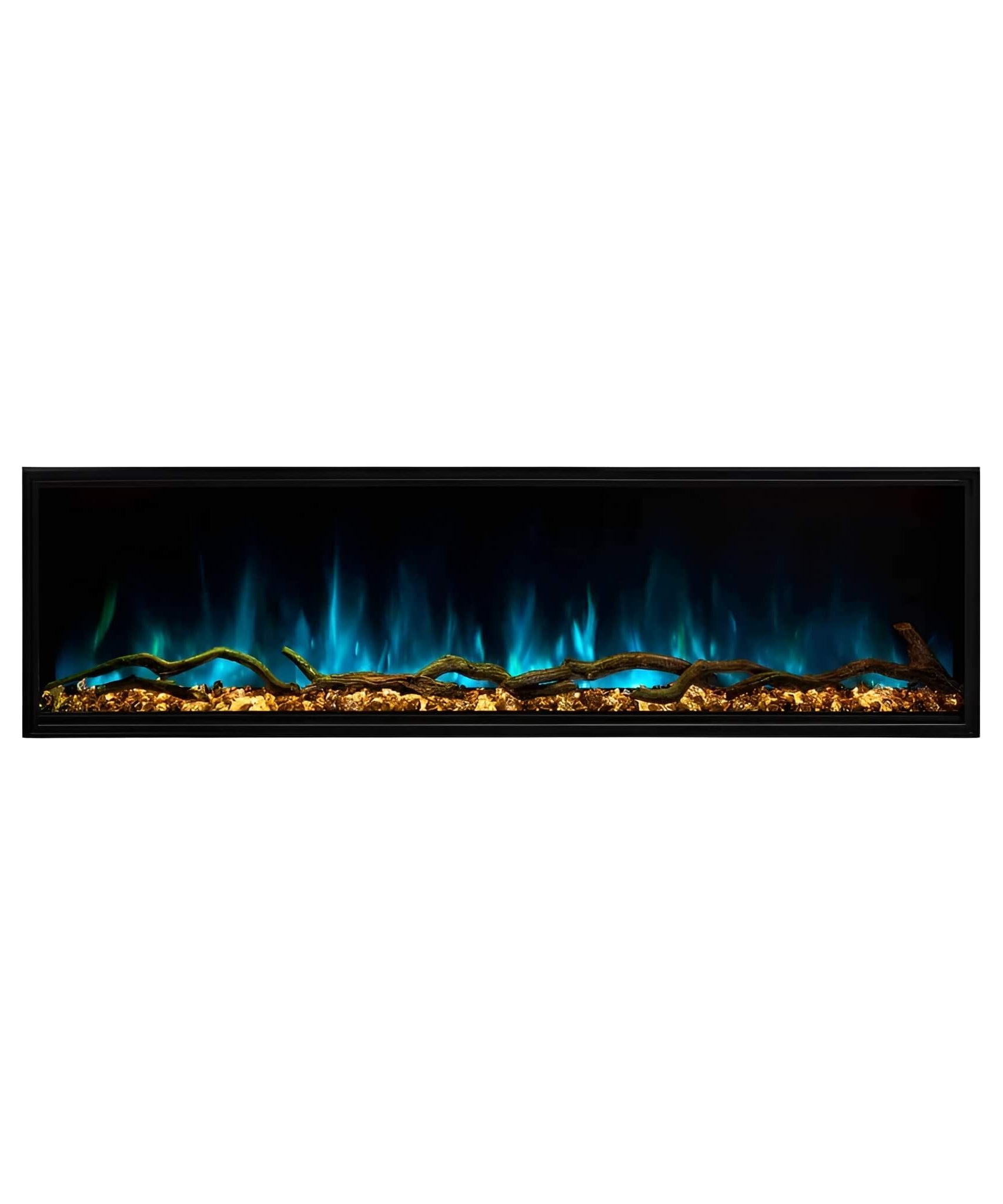Modern Flames Landscape Pro Multi 56-Inch Linear Multi-Sided Electric Fireplace With Hybrid Flame Technology [LPM-5616V2] (SAK67390)