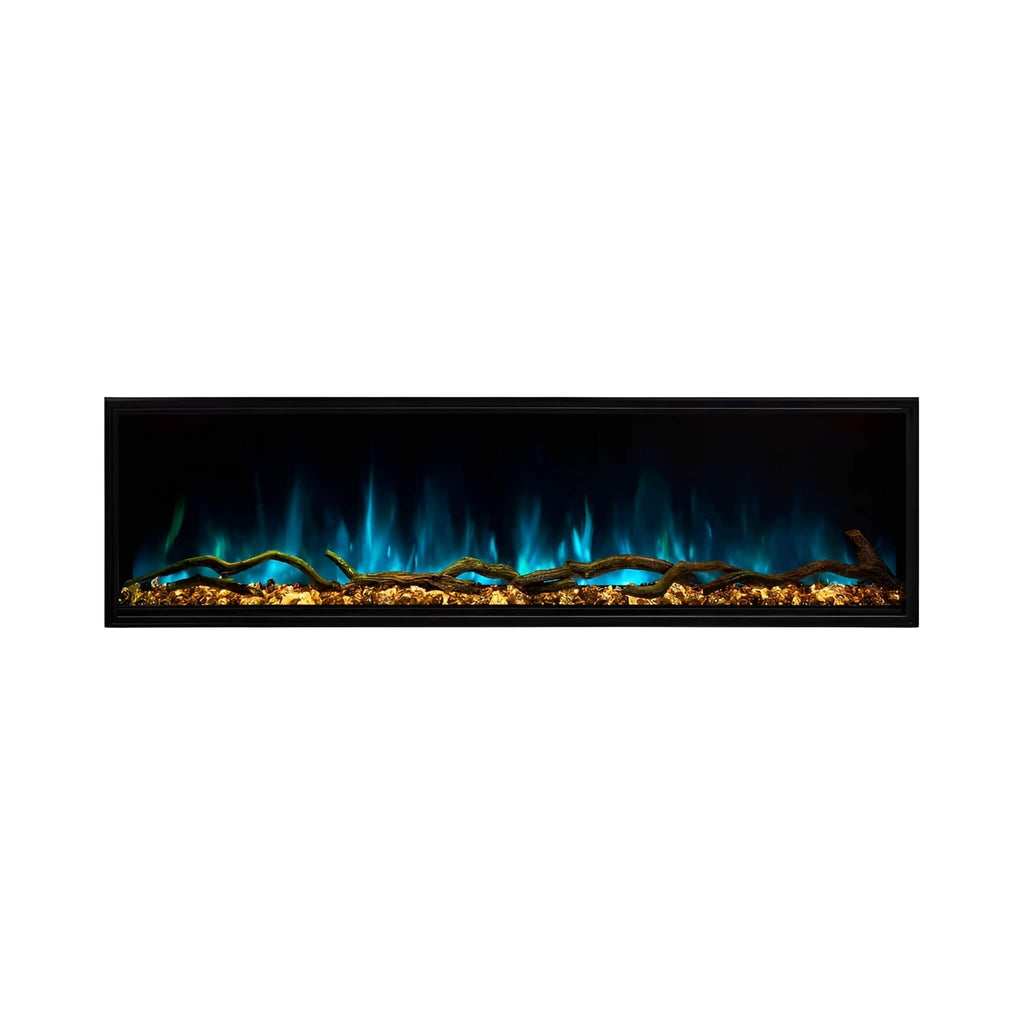 Modern Flames Landscape Pro Multi 56-Inch Linear Multi-Sided Electric Fireplace With Hybrid Flame Technology [LPM-5616V2] (SAK67390)