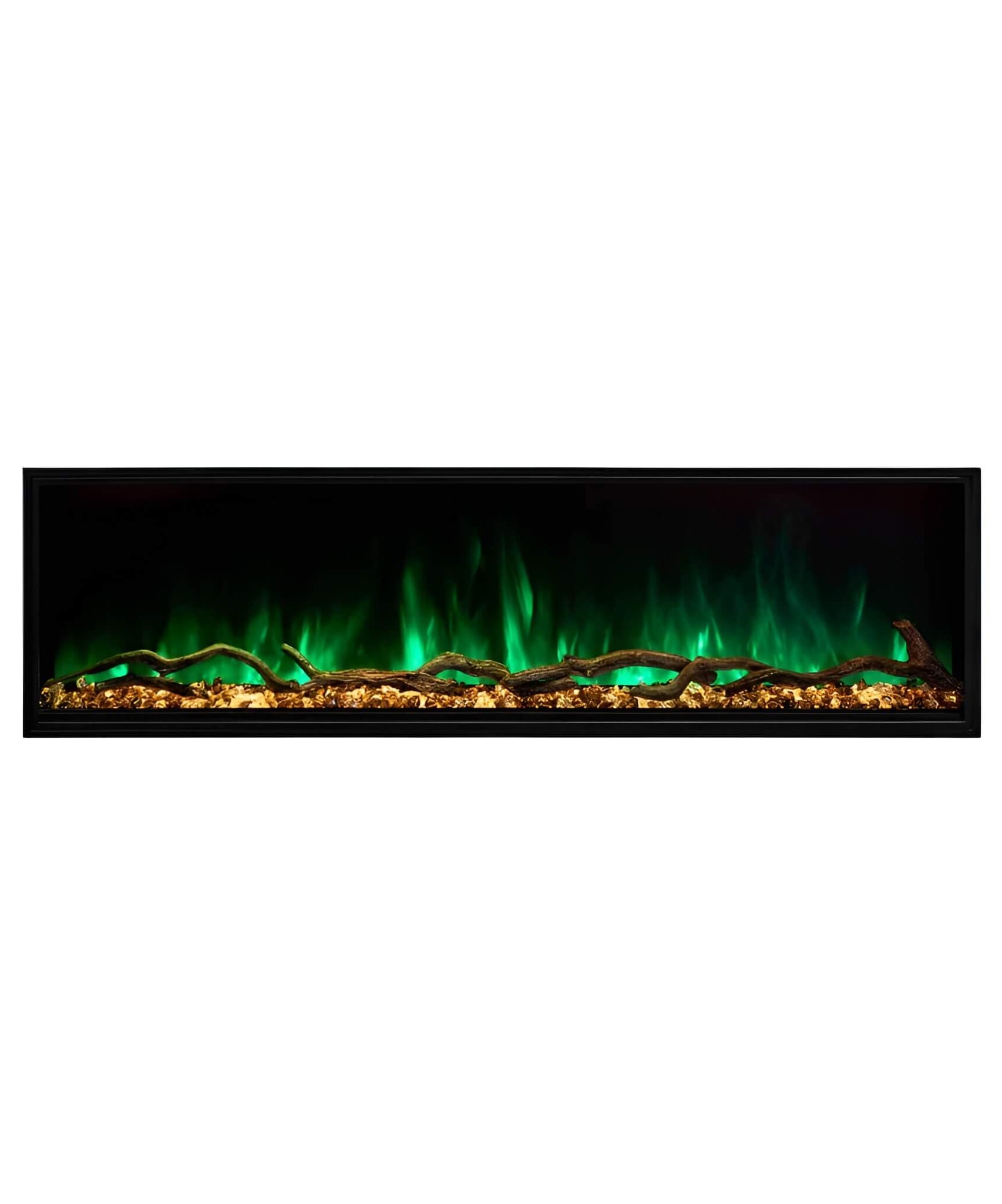 Modern Flames Landscape Pro Multi 56-Inch Linear Multi-Sided Electric Fireplace With Hybrid Flame Technology [LPM-5616V2] (SAK67390)
