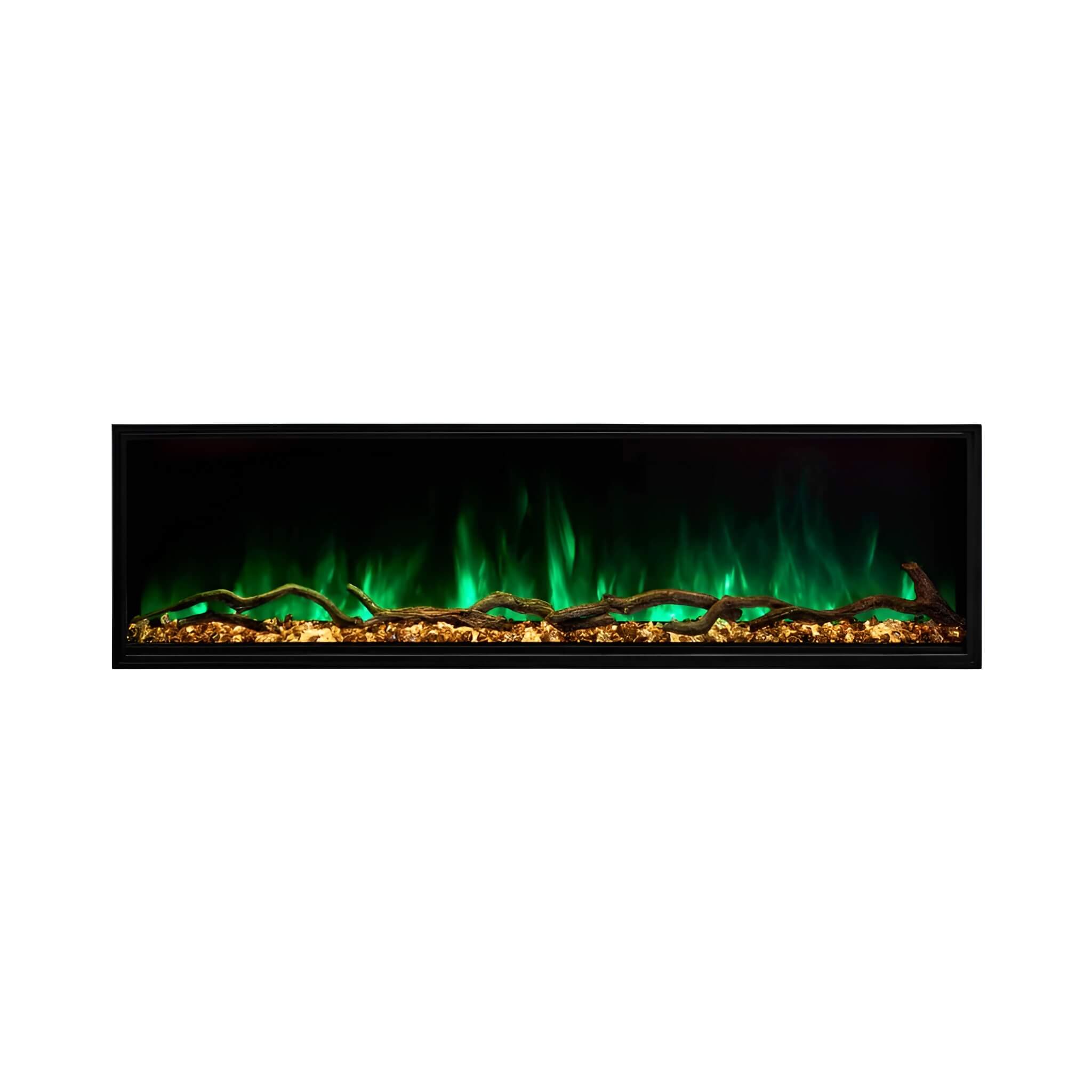 Modern Flames Landscape Pro Multi 56-Inch Linear Multi-Sided Electric Fireplace With Hybrid Flame Technology [LPM-5616V2] (SAK67390)
