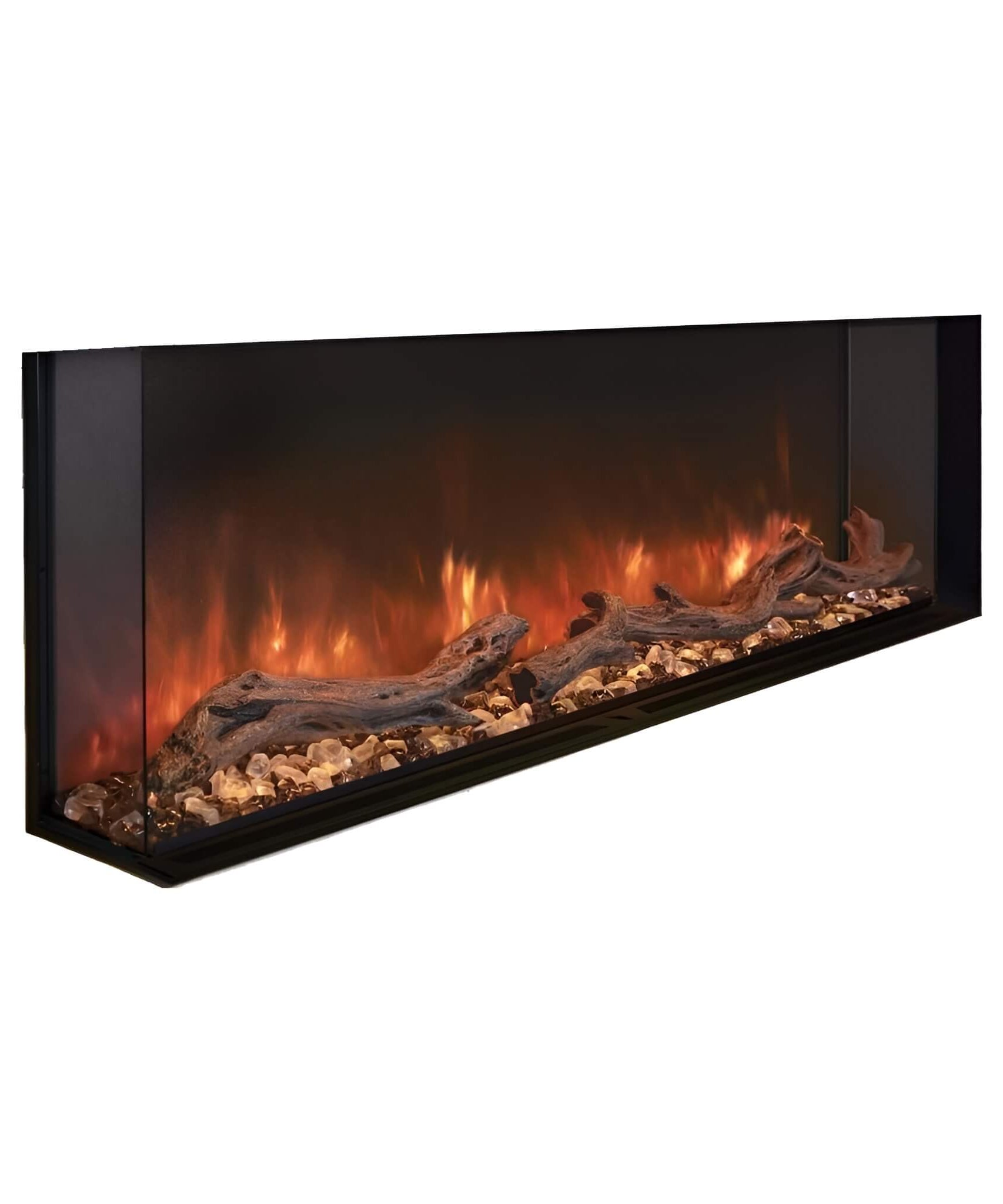 Modern Flames Landscape Pro Multi 56-Inch Linear Multi-Sided Electric Fireplace With Hybrid Flame Technology [LPM-5616V2] (SAK67390)