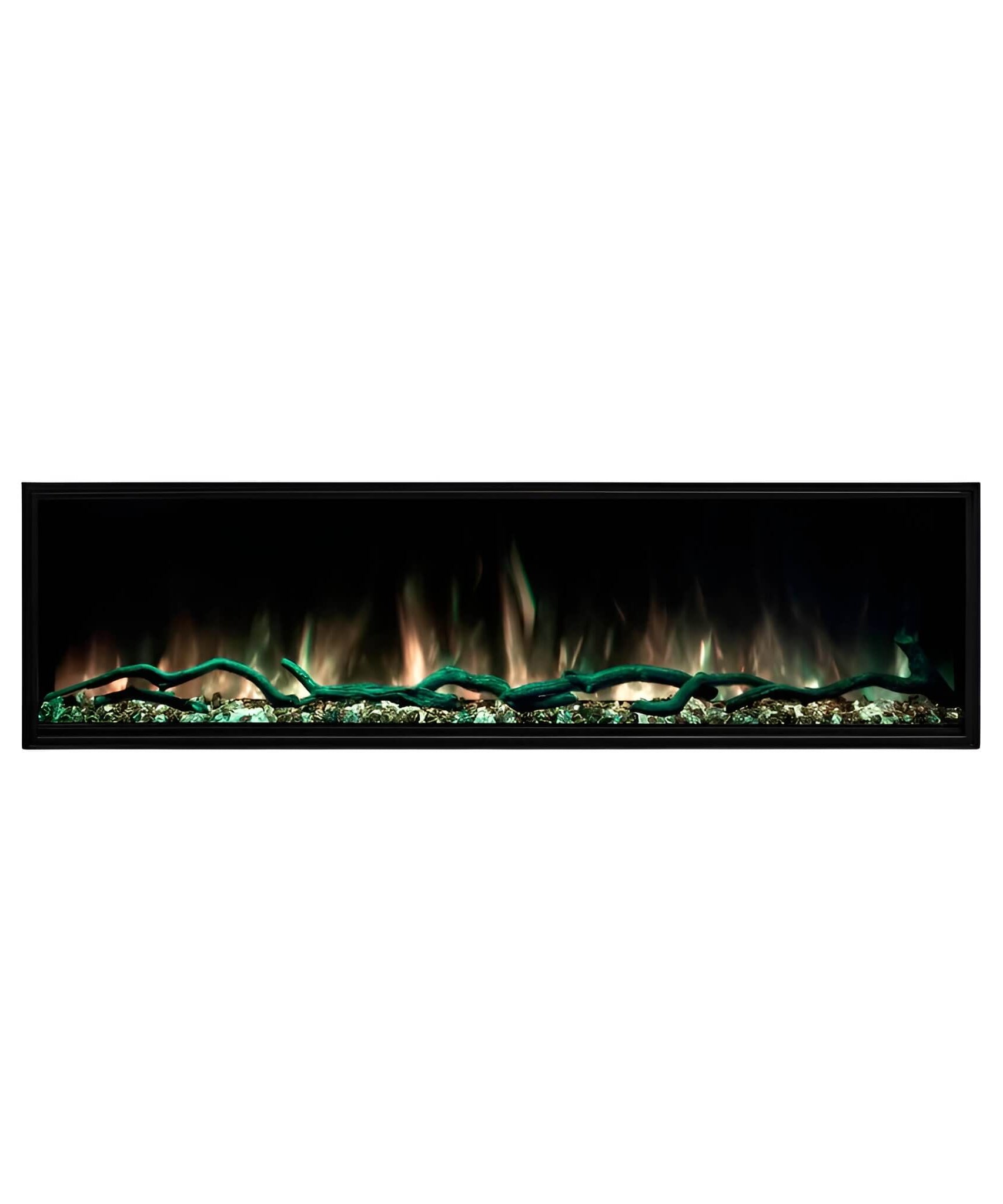 Modern Flames Landscape Pro Multi 56-Inch Linear Multi-Sided Electric Fireplace With Hybrid Flame Technology [LPM-5616V2] (SAK67390)