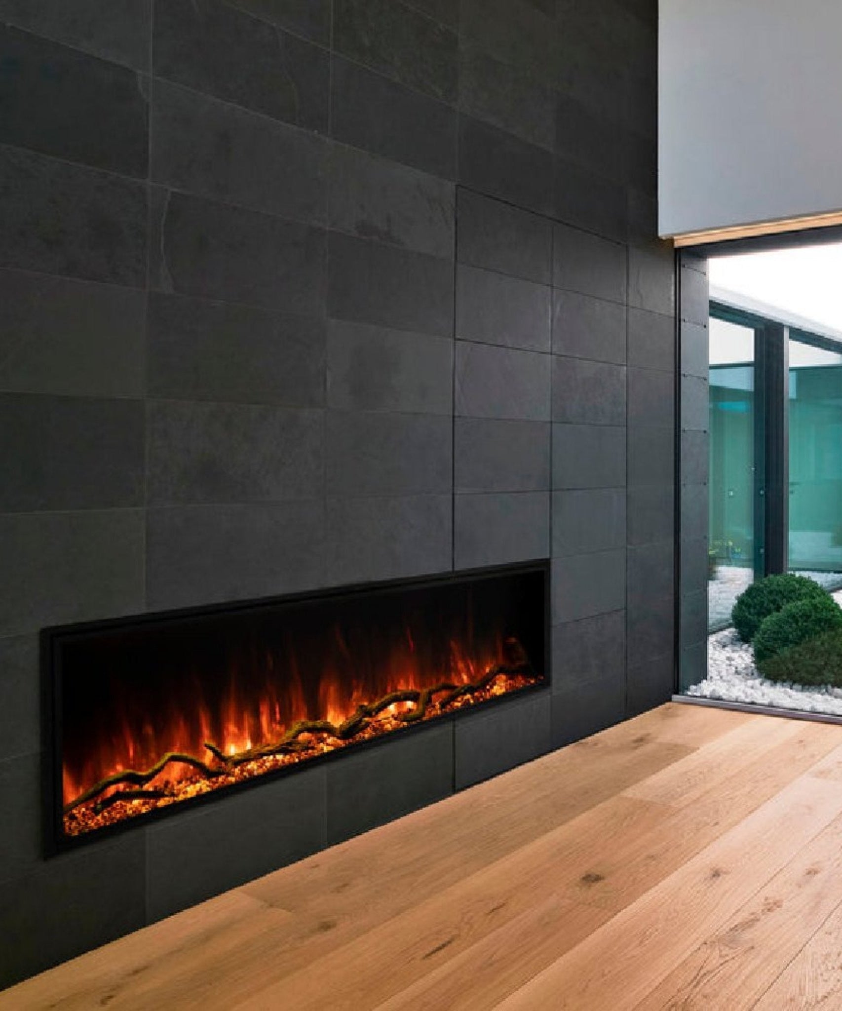 Modern Flames Landscape Pro Slim 44-Inch Built-In Linear Electric Fireplace [LPS-4414V2] (SAK18695)