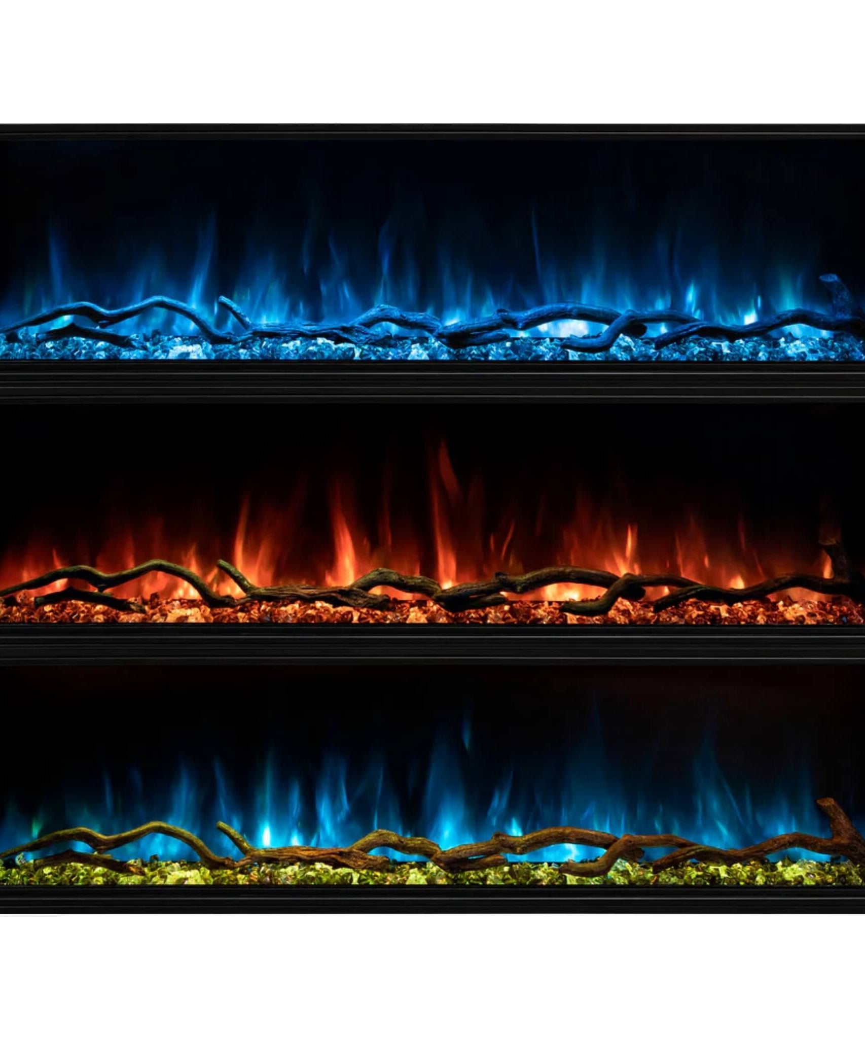 Modern Flames Landscape Pro Slim 56-Inch Built-In Electric Fireplace With Wifi Control [LPS-5614] (SAK62153)