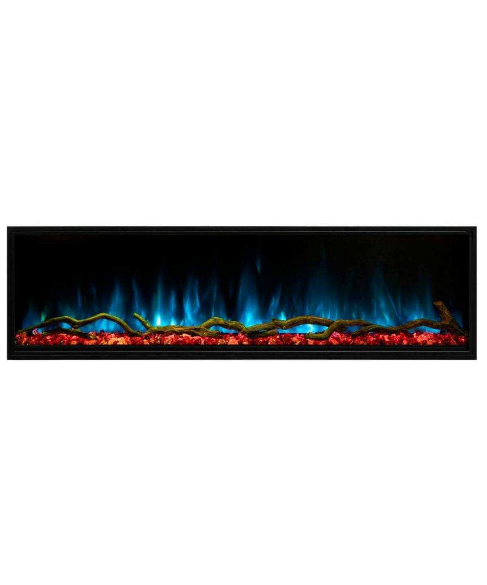 Modern Flames Landscape Pro Slim 56-Inch Built-In Electric Fireplace With Wifi Control [LPS-5614] (SAK62153)
