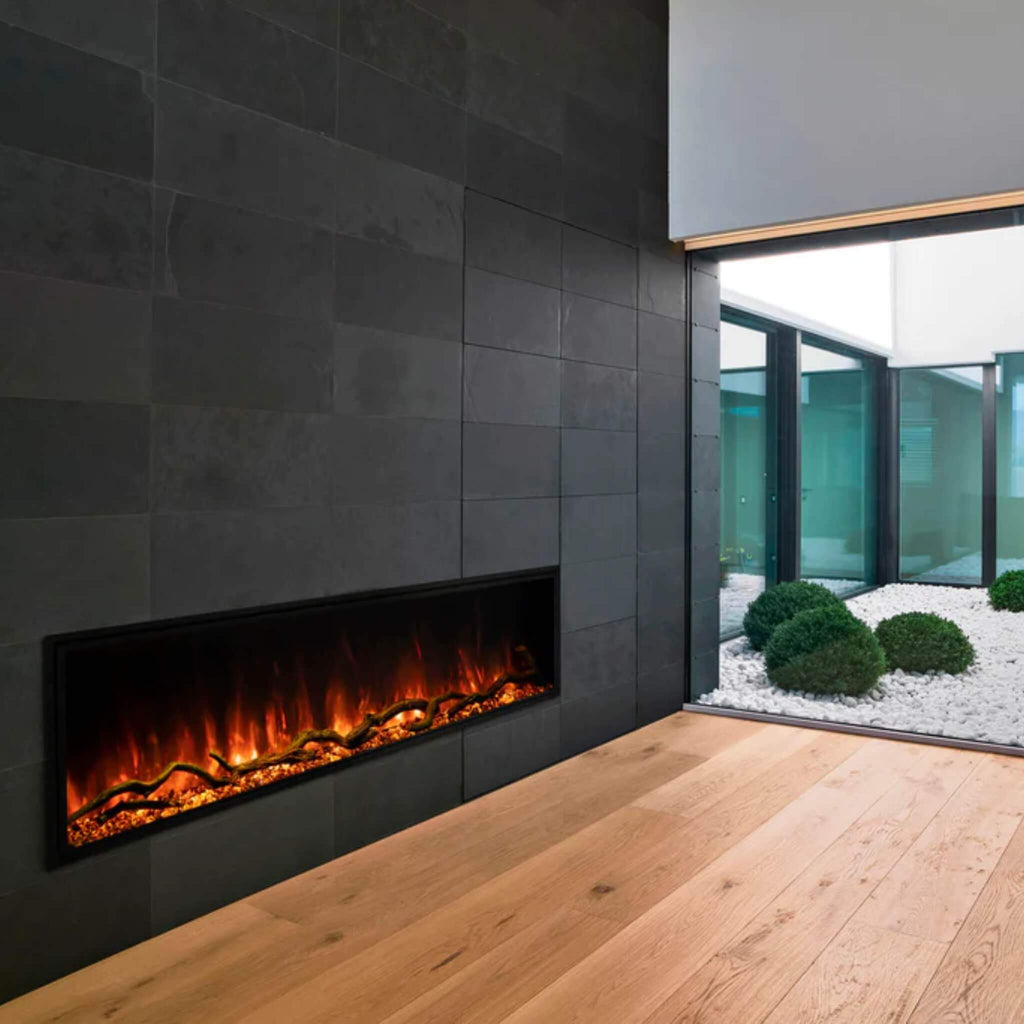 Modern Flames Landscape Pro Slim 56-Inch Built-In Electric Fireplace With Wifi Control [LPS-5614] (SAK62153)