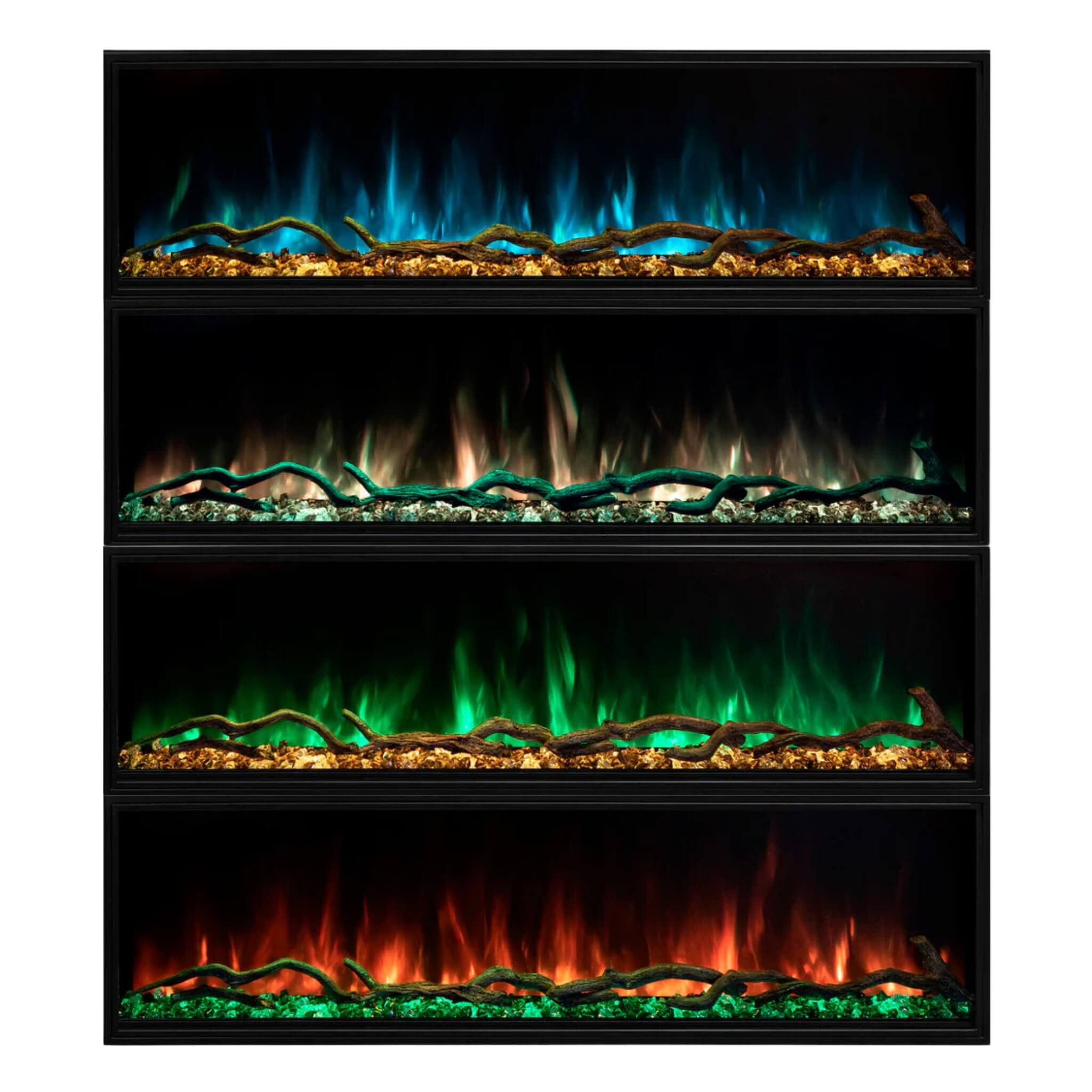 Modern Flames Landscape Pro Slim 56-Inch Built-In Linear Electric Fireplace [LPS-5614V2] (SAK54711)